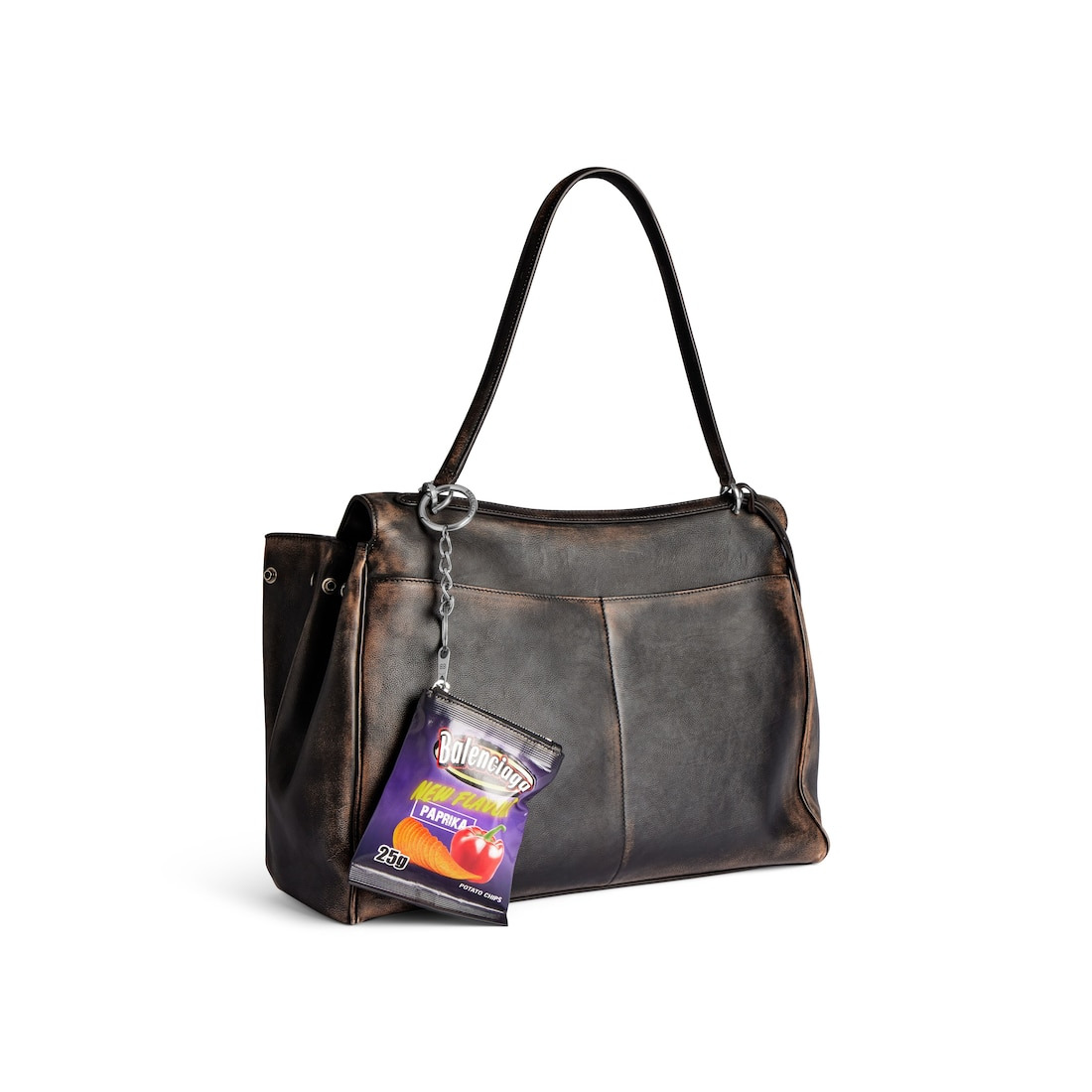 Men's Charm/keychain Chips in Paprika - 4