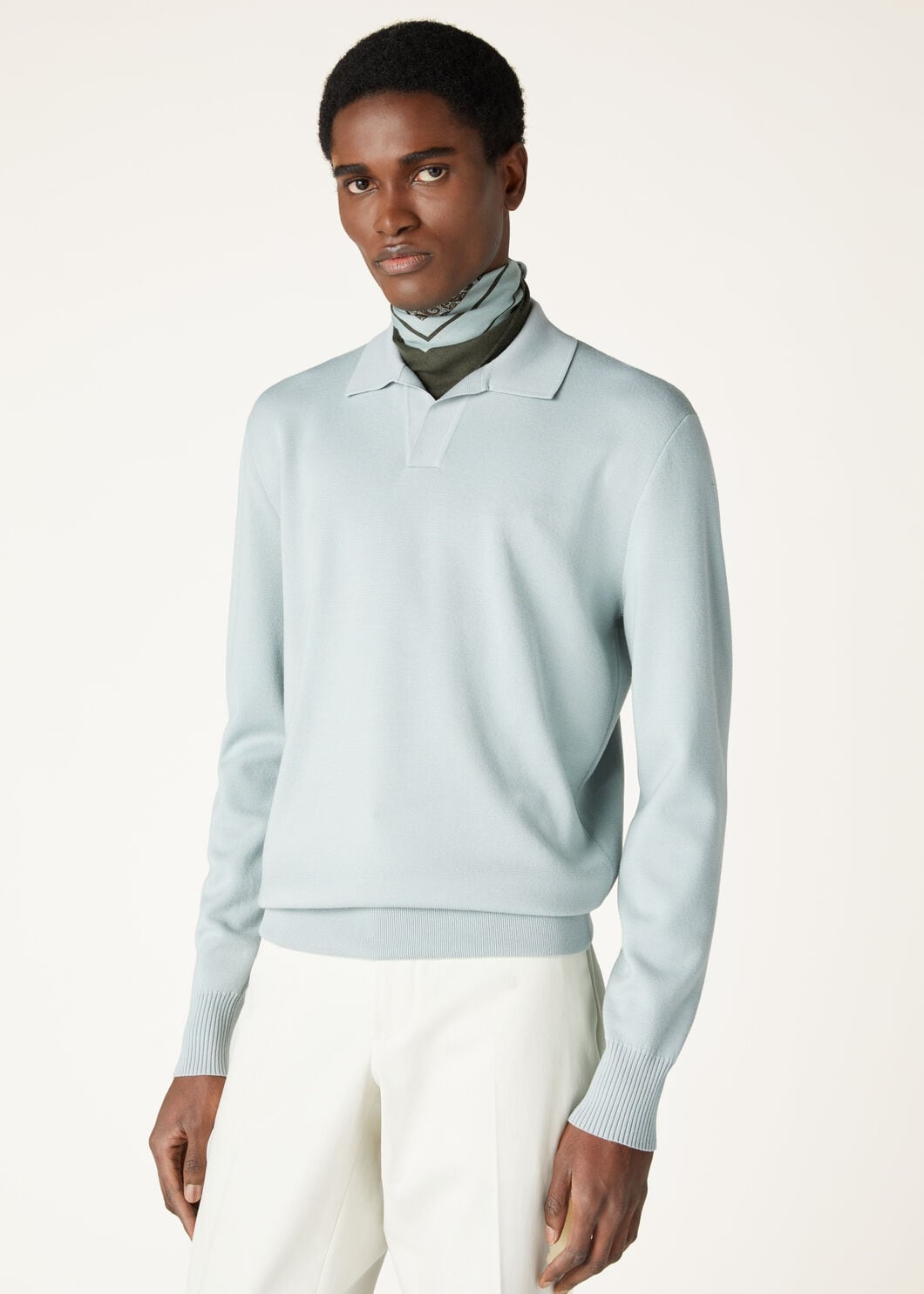 Buttonless Polo-shirt - 4