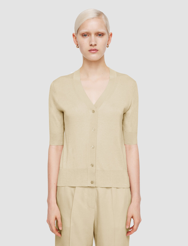 Superfine Cotton Silk Cardigan 3