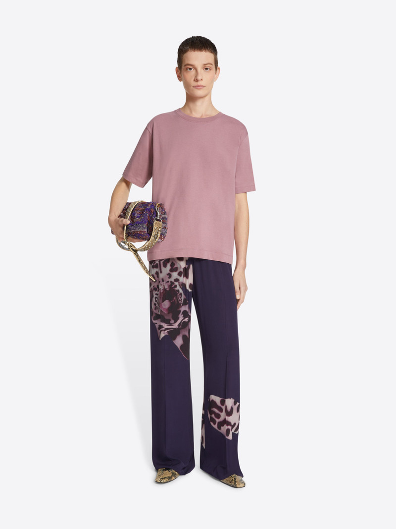 Dries Van Noten PRINTED VISCOSE PANTS outlook