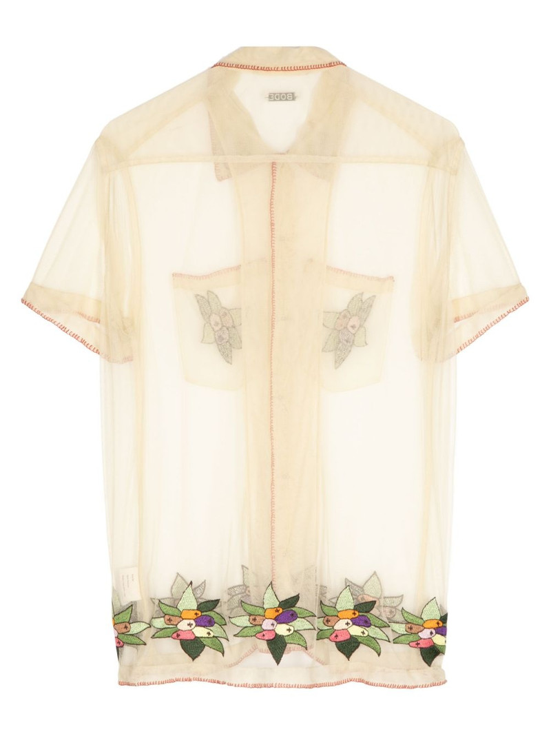 BODE Suncherry embroidered shirt outlook