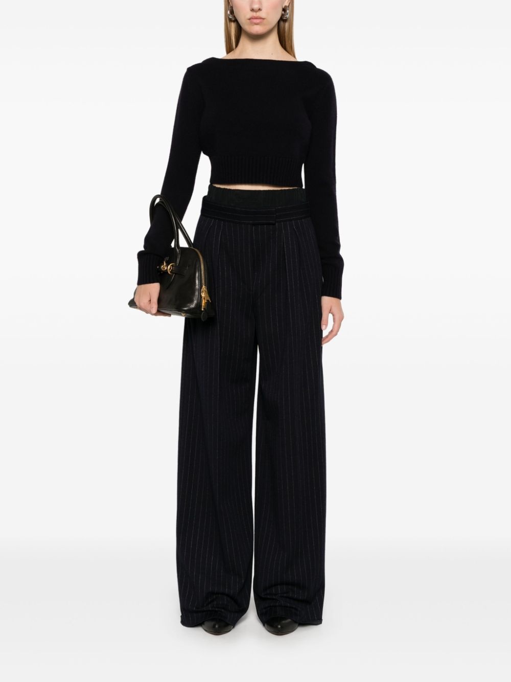 pinstriped trousers - 2