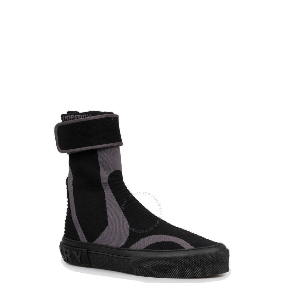 Burberry Knitted Sub High-Top Sock Sneakers - 2