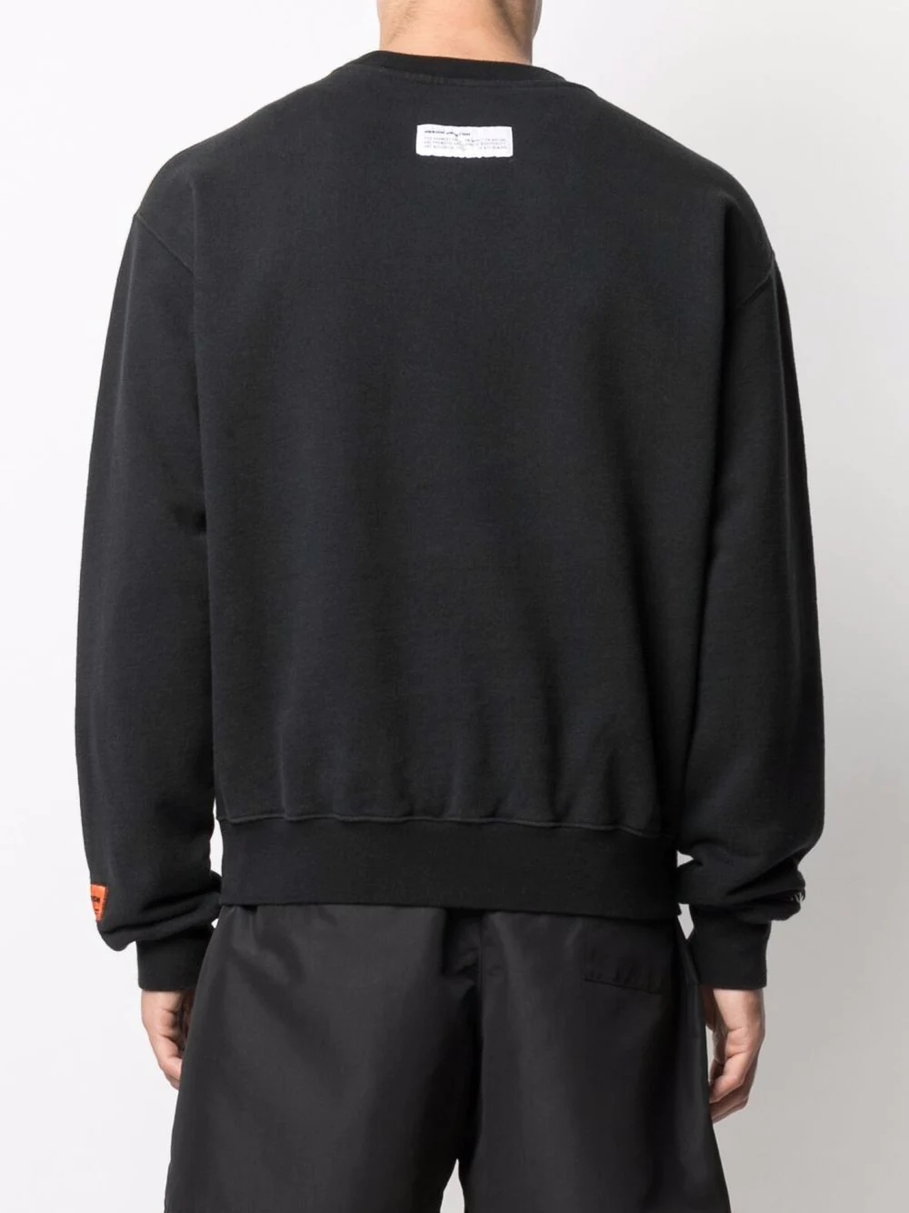 logo-print crew-neck sweatshirt - 4