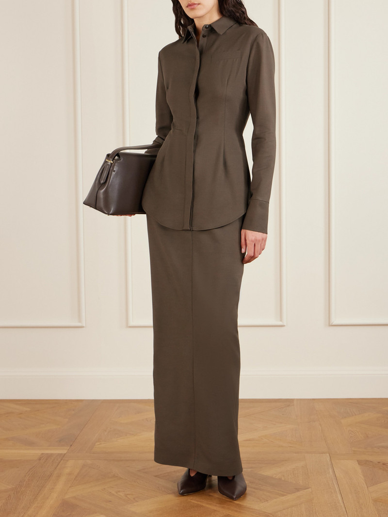 TOVE Fey Woven Maxi Skirt outlook