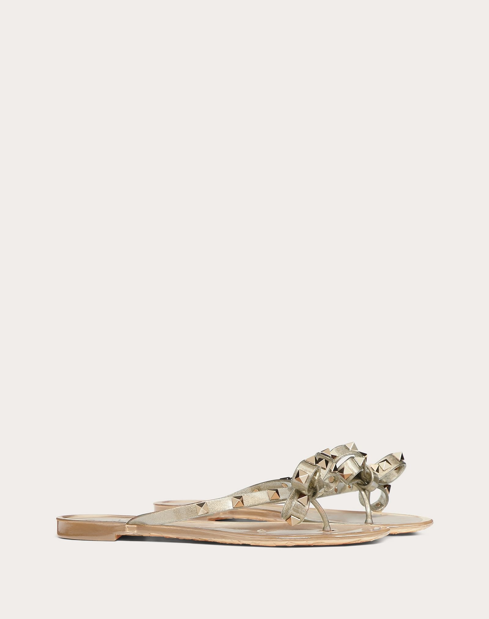 Rockstud Glittered Rubber Flip Flop - 2