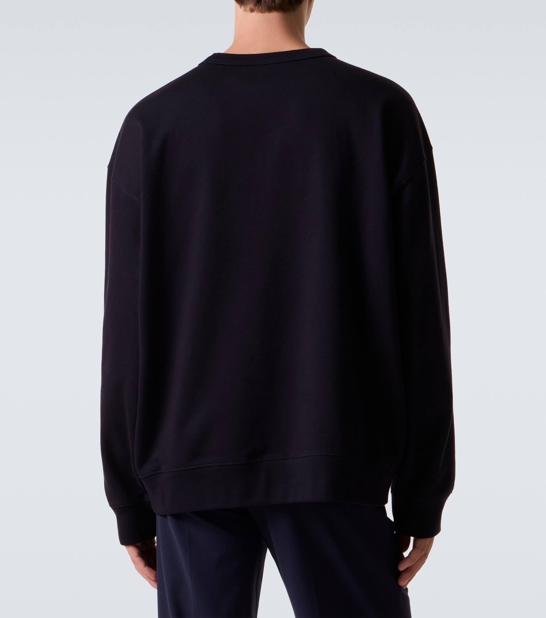 Cotton jersey sweatshirt - 4