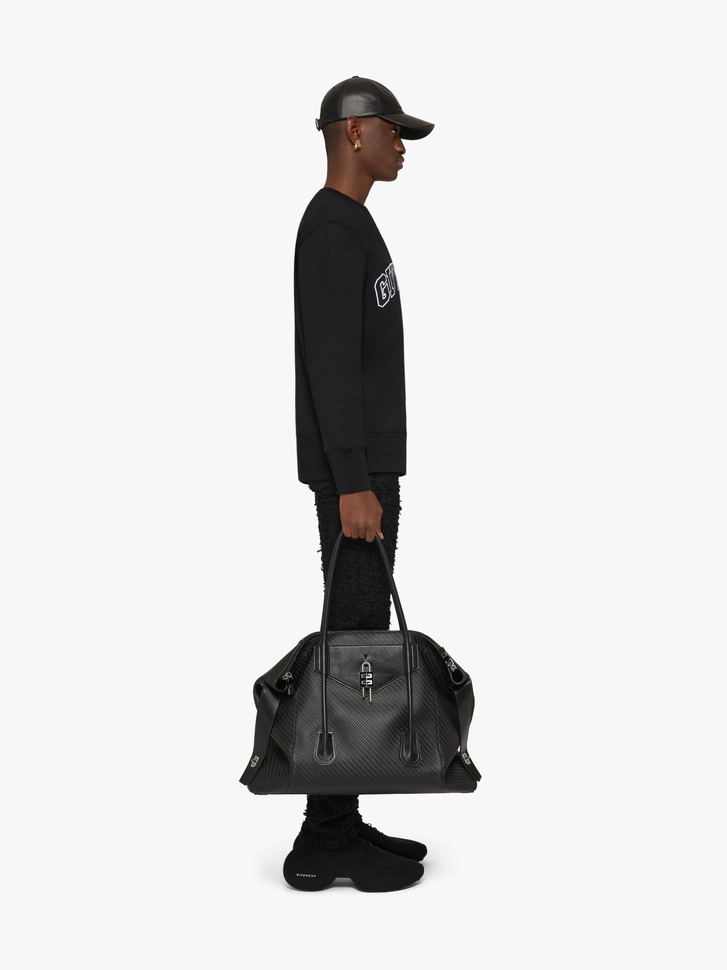 GIVENCHY COLLEGE SLIM FIT SWEATSHIRT IN FLEECE - 3