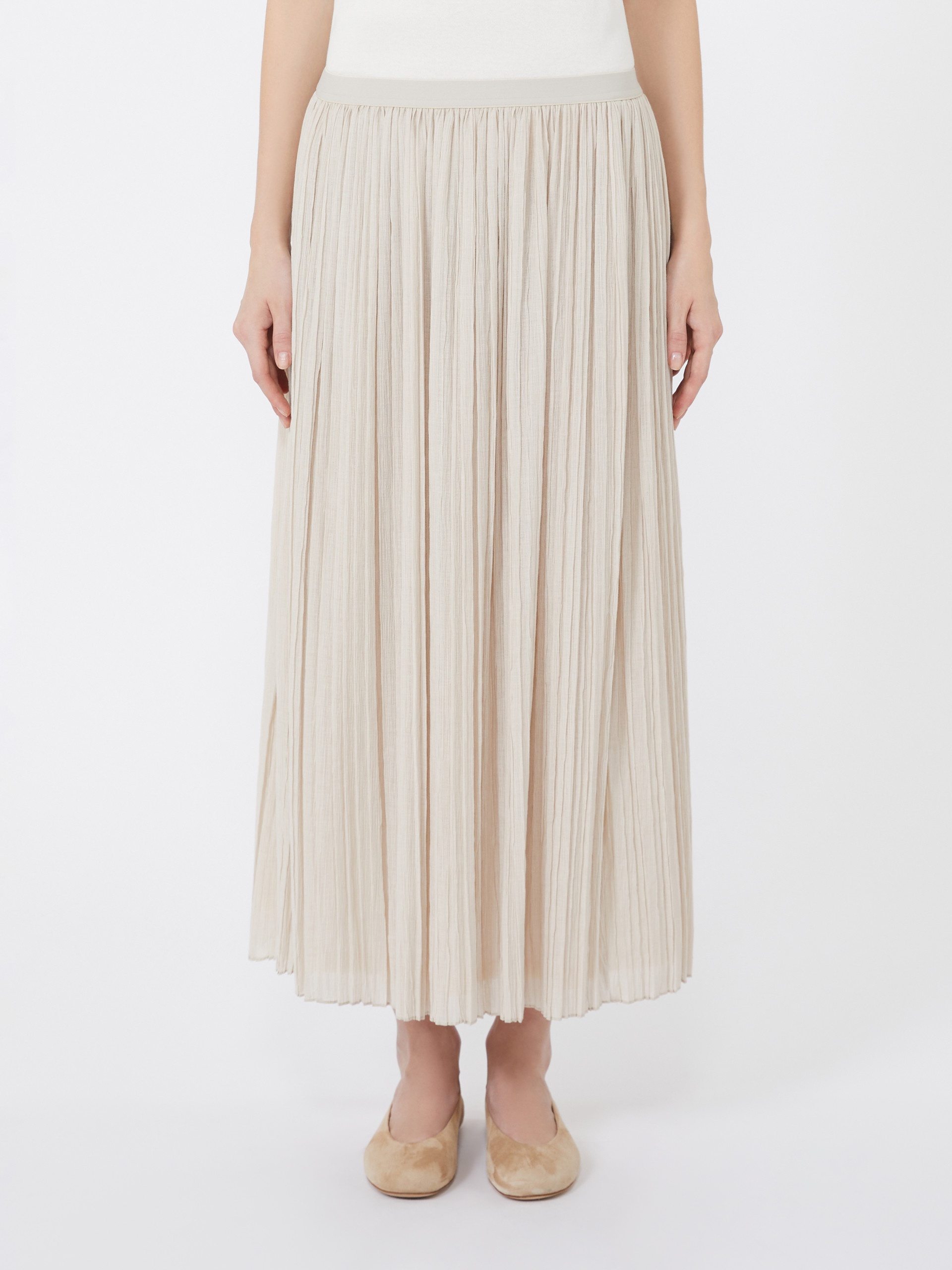 CRAL Crepon jersey skirt - 3