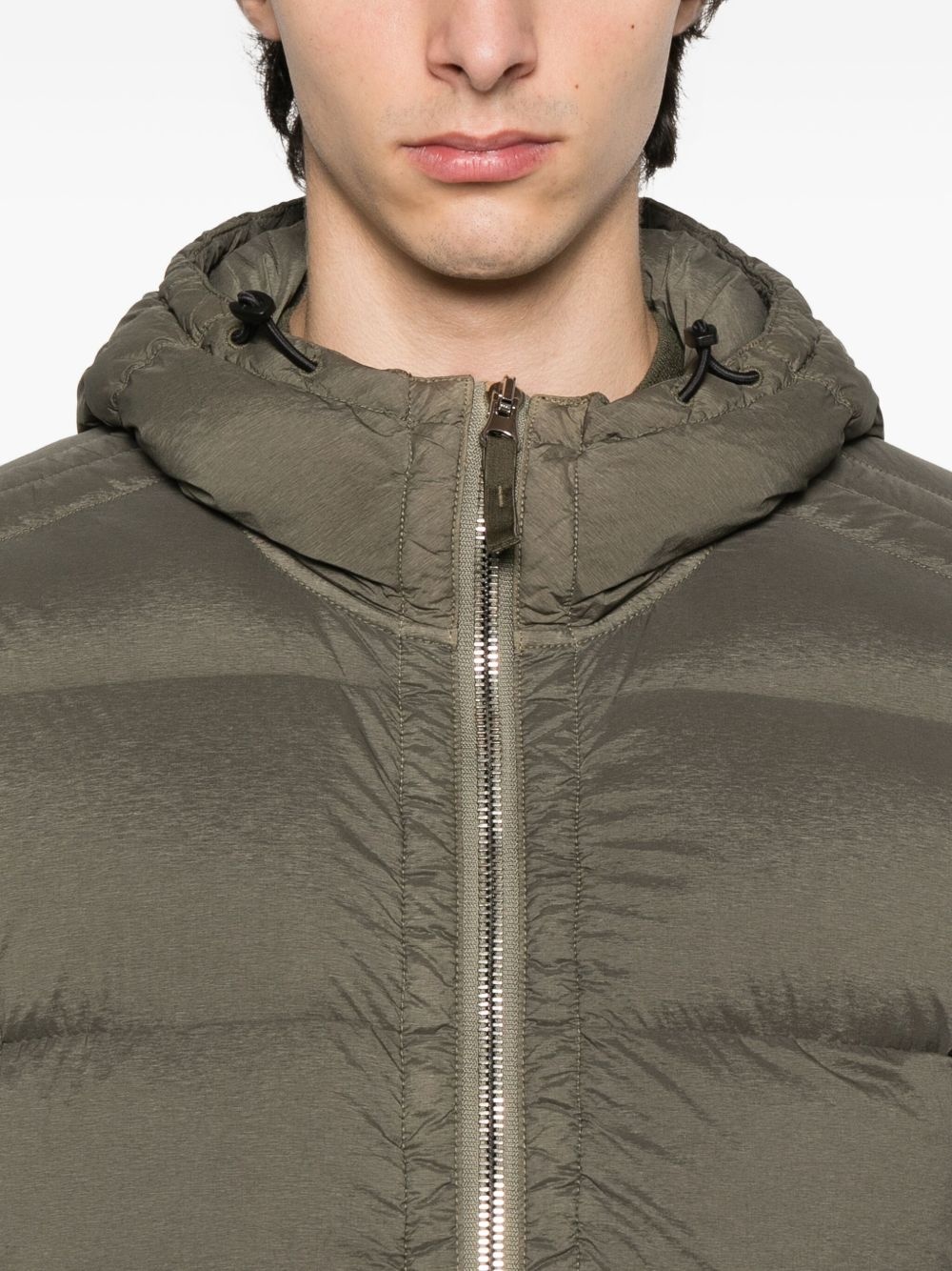hooded padded jacket - 5