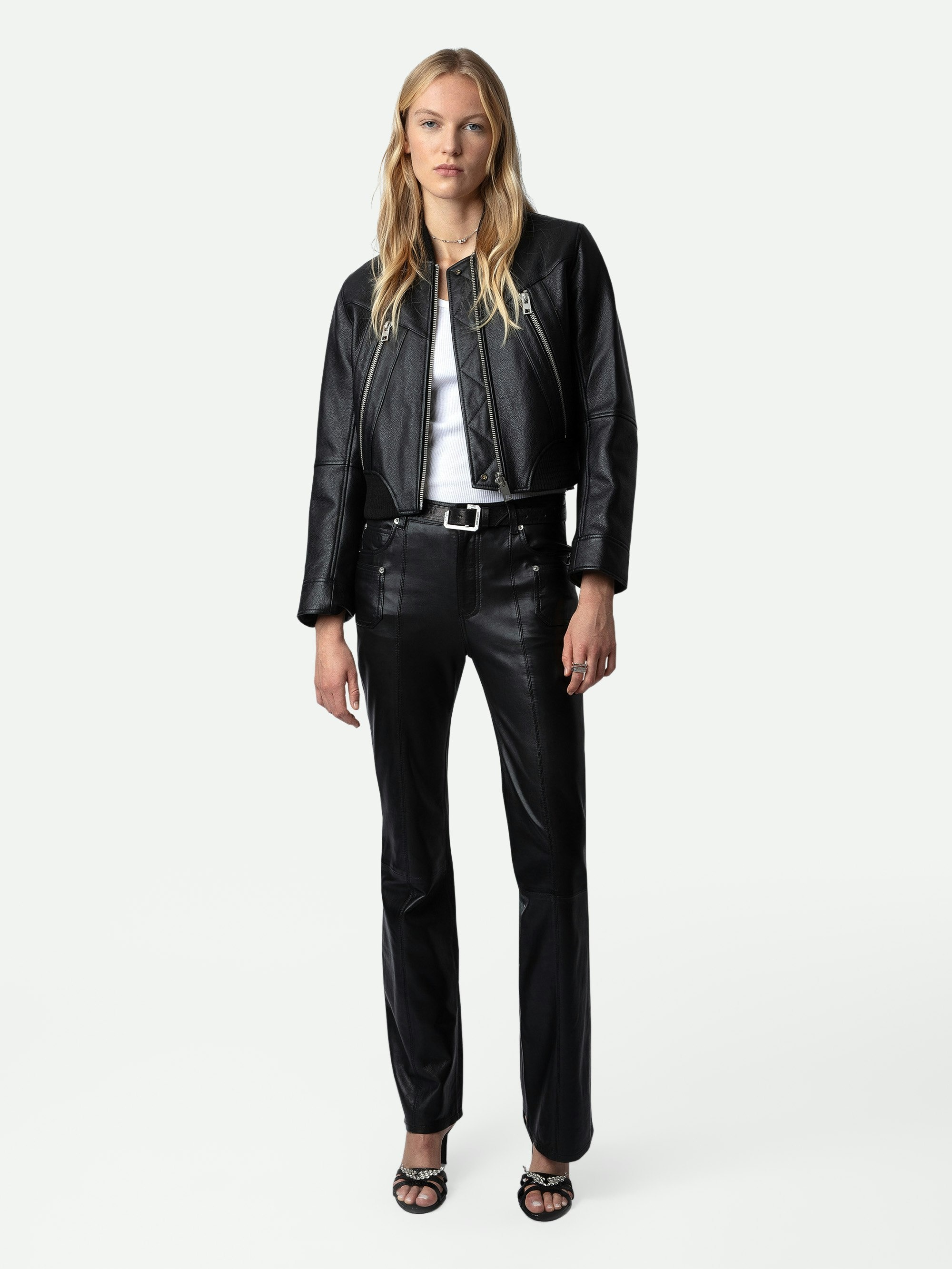 Elvir Leather Pants - 2