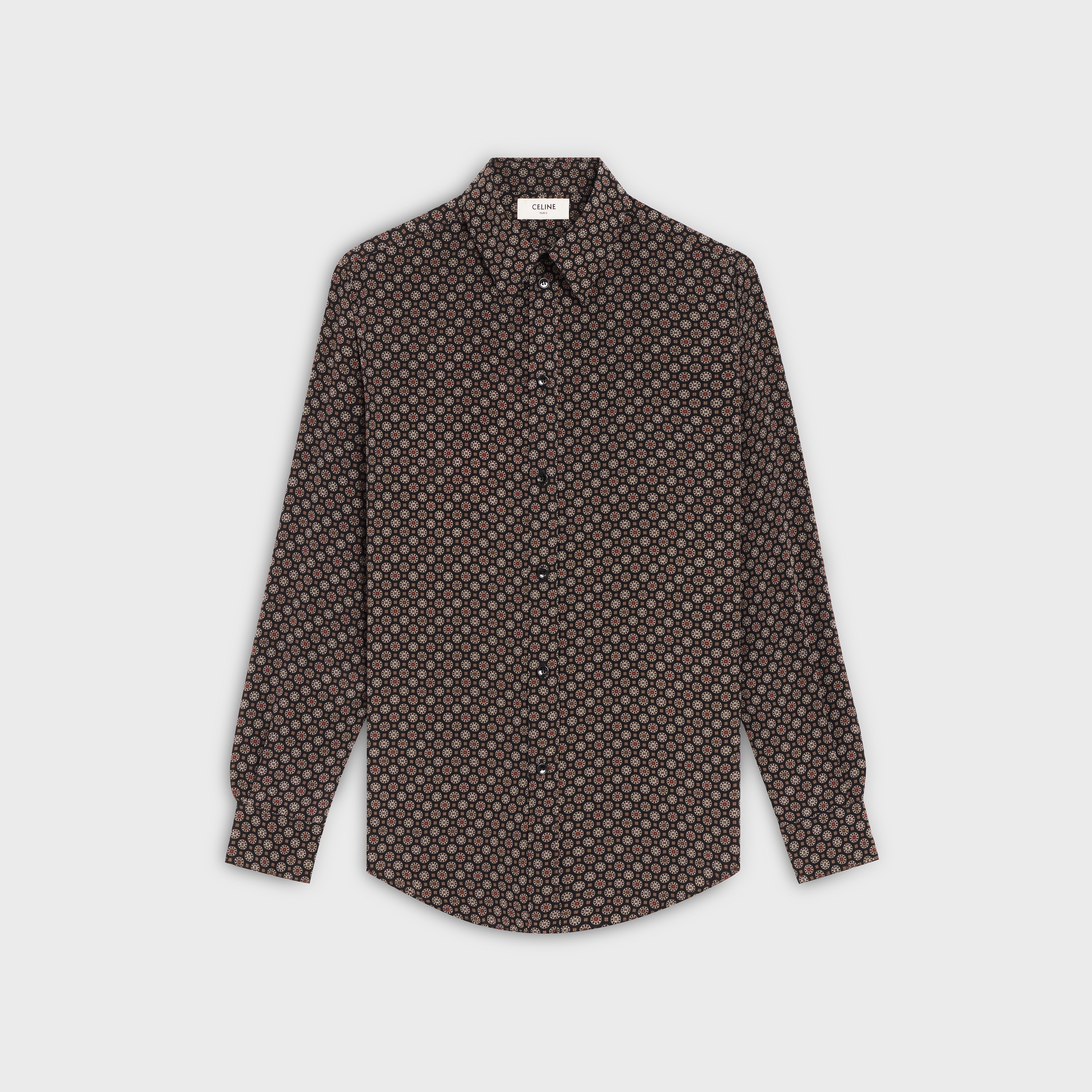 CLASSIC SHIRT IN CREPE DE CHINE - 1