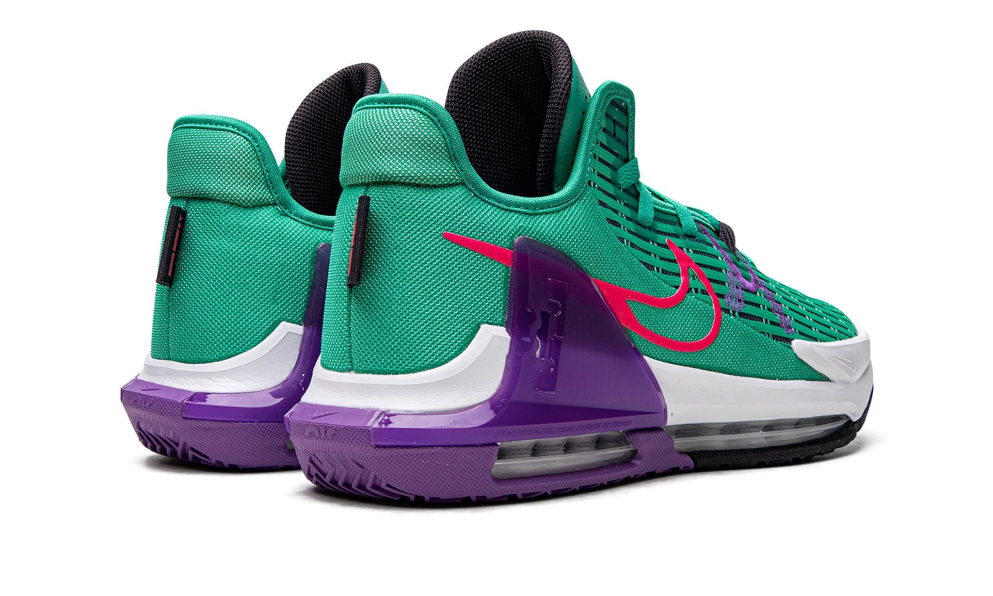 LeBron Witness VI "Clear Emerald / Wild Berry" - 3