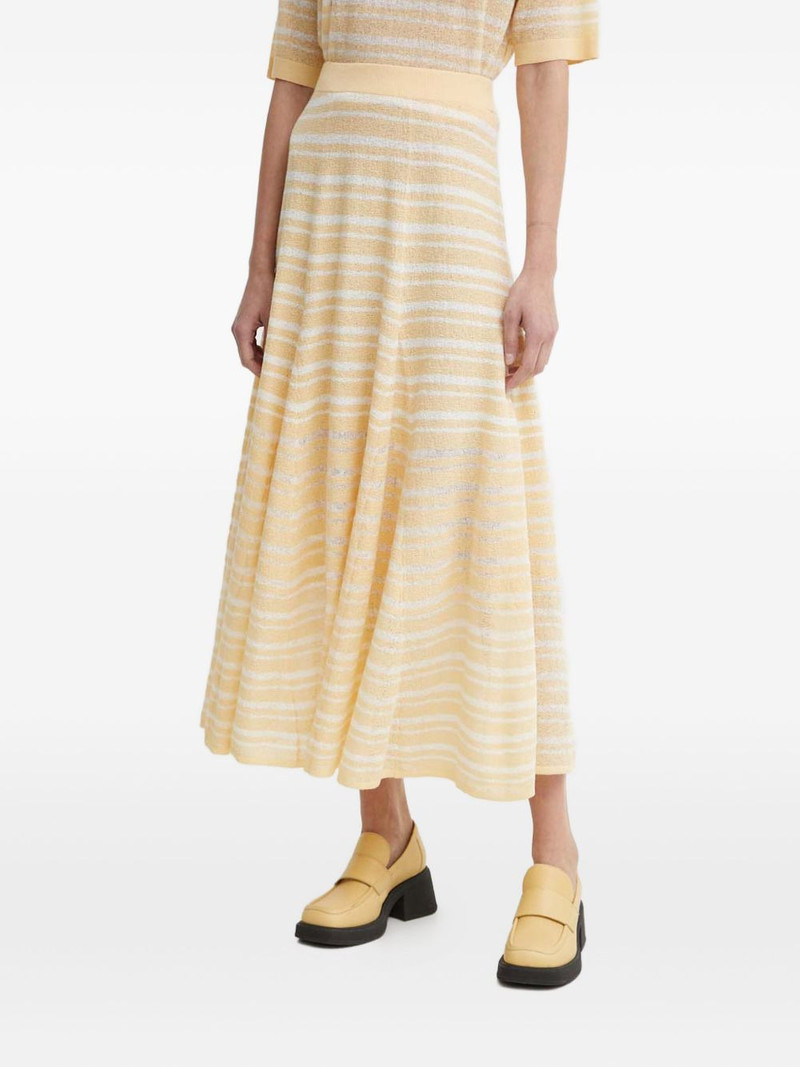 striped midi skirt 1