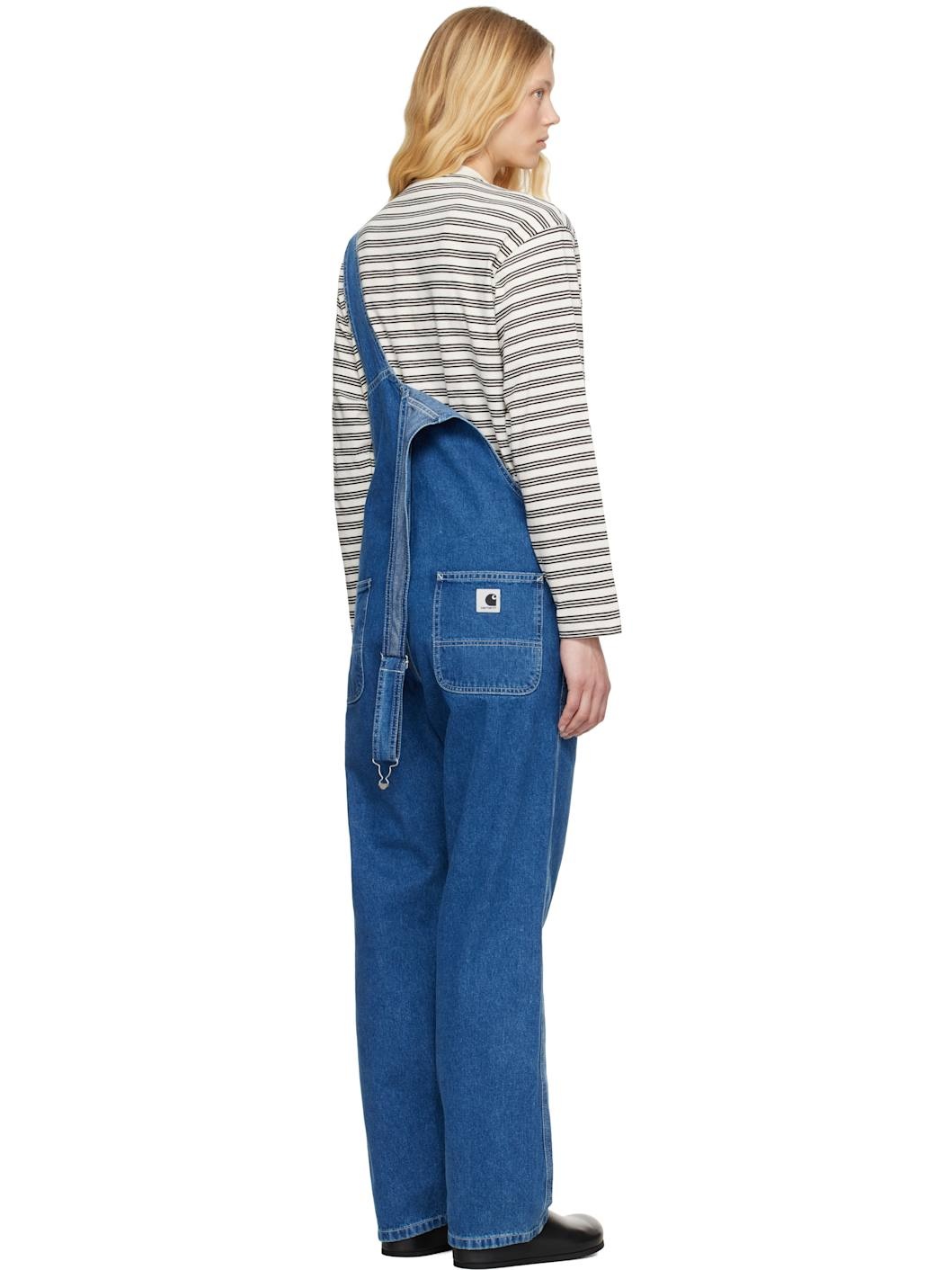 Blue Bib Straight Overalls - 3