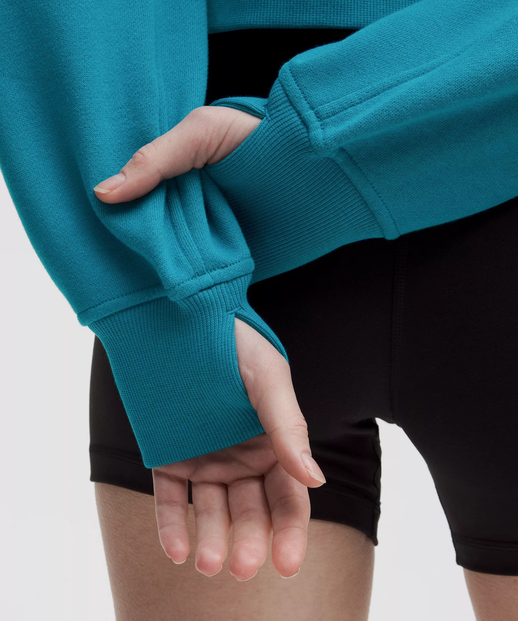 Scuba Oversized Half-Zip Hoodie - 6