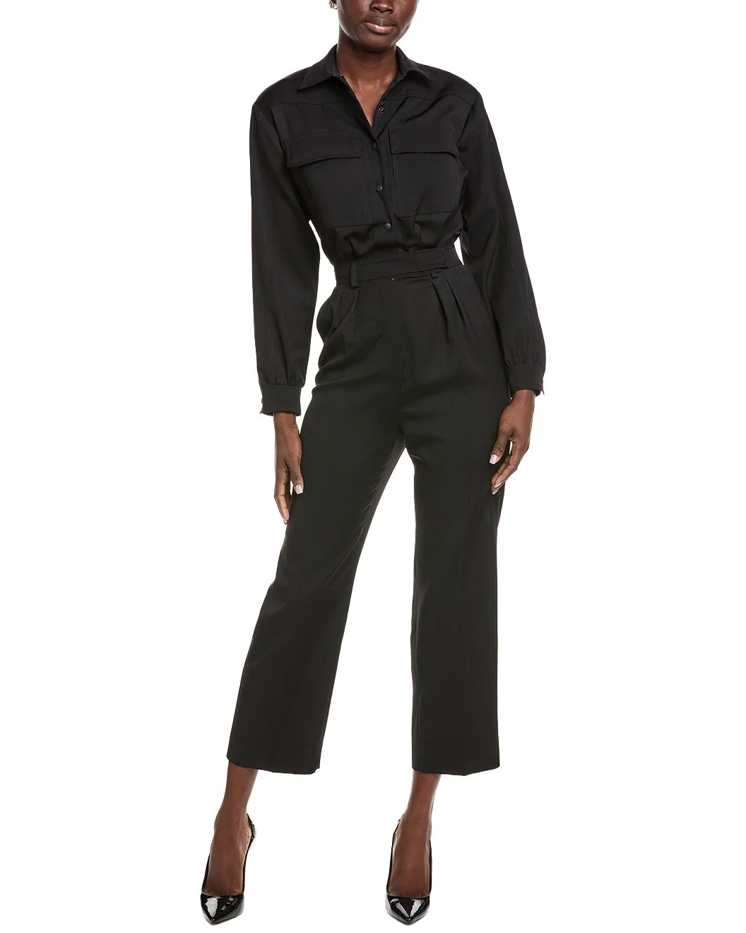 Max Mara Ragusa Wool Jumpsuit - 1