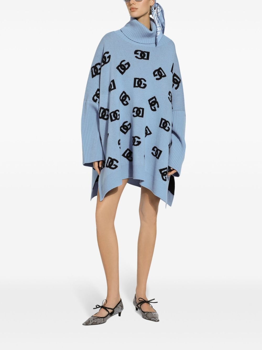 logo embroidered coat - 2