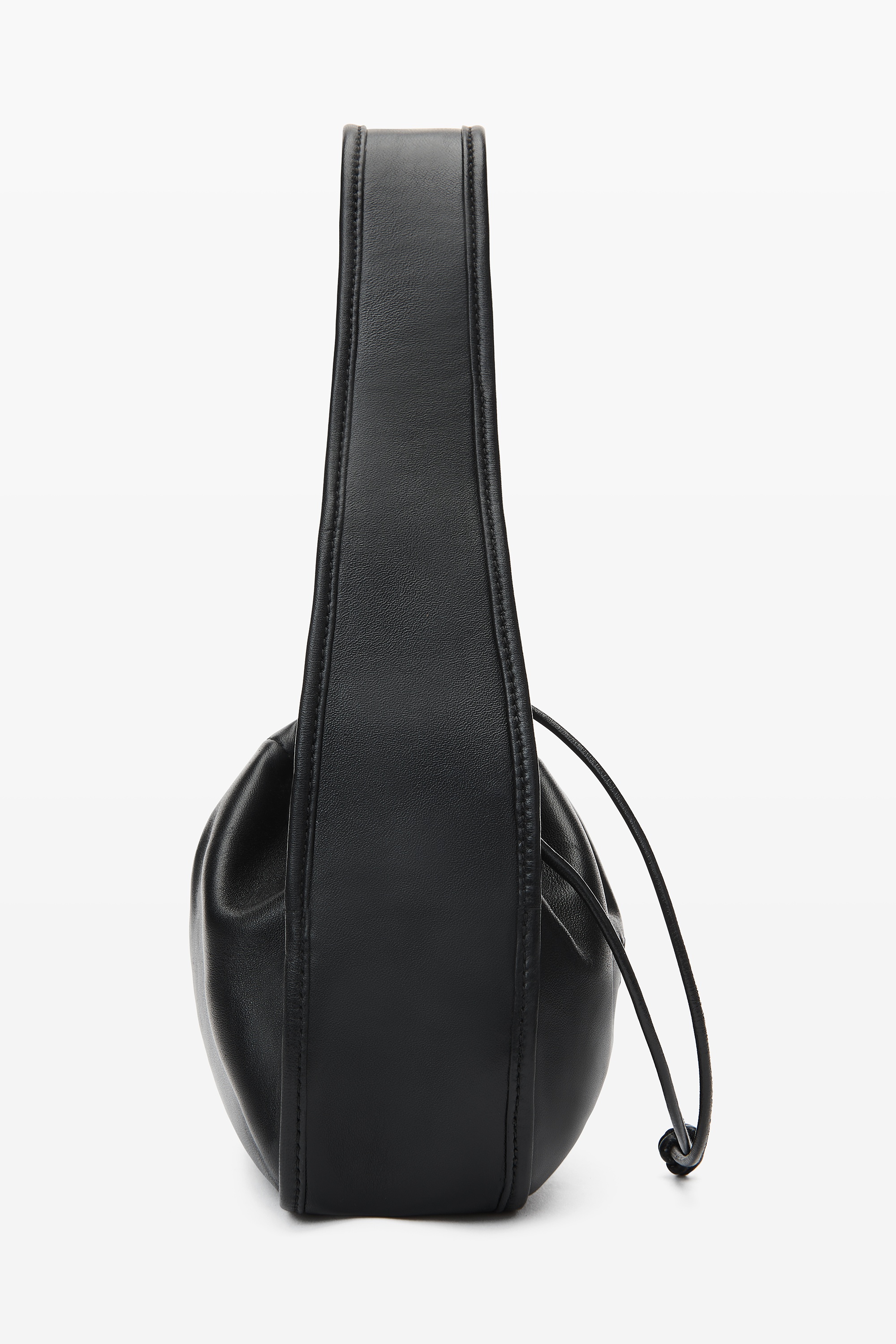 CINCH SMALL HOBO BAG IN NAPPA LEATHER - 4