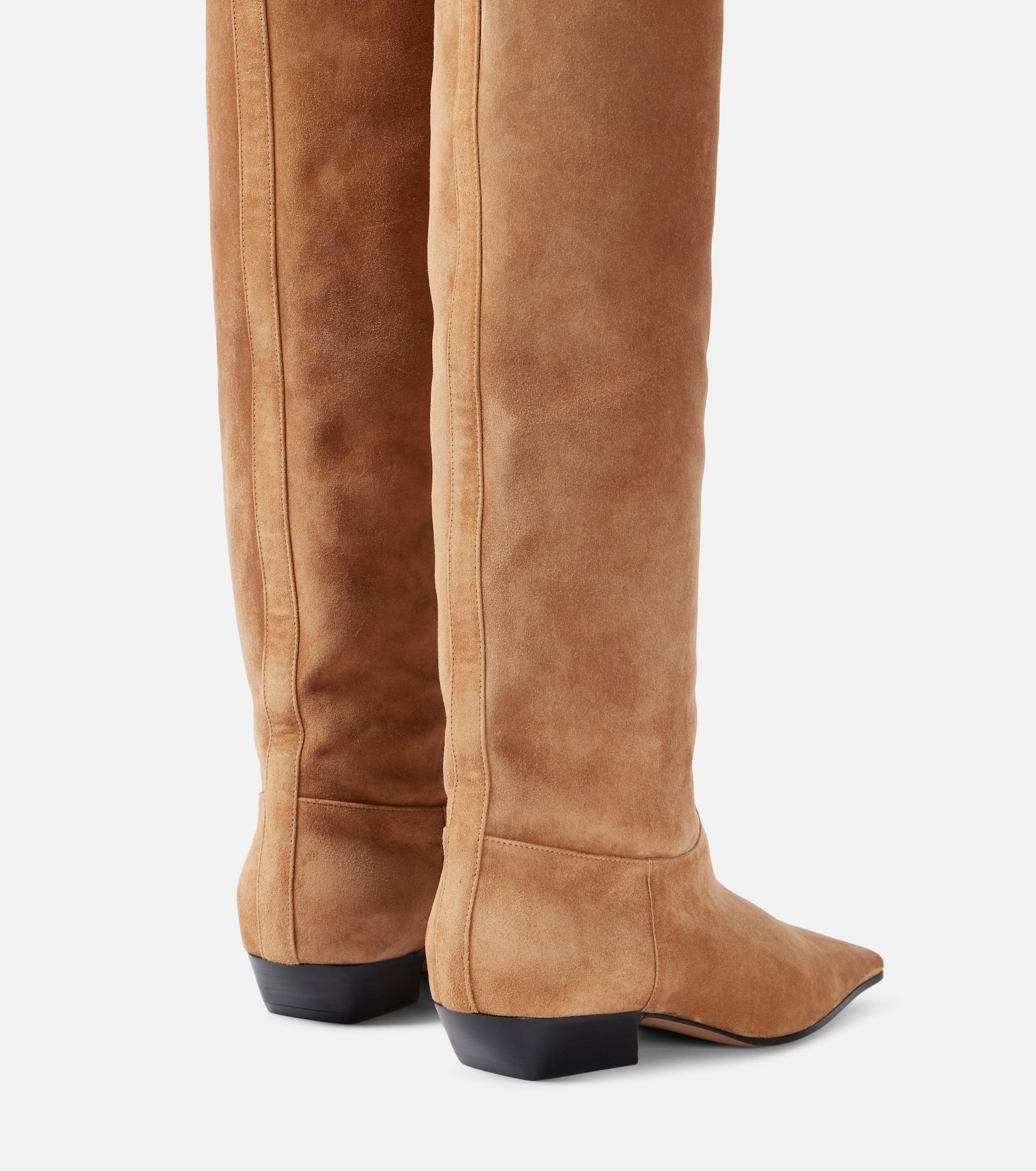 Marfa suede knee-high boots - 2