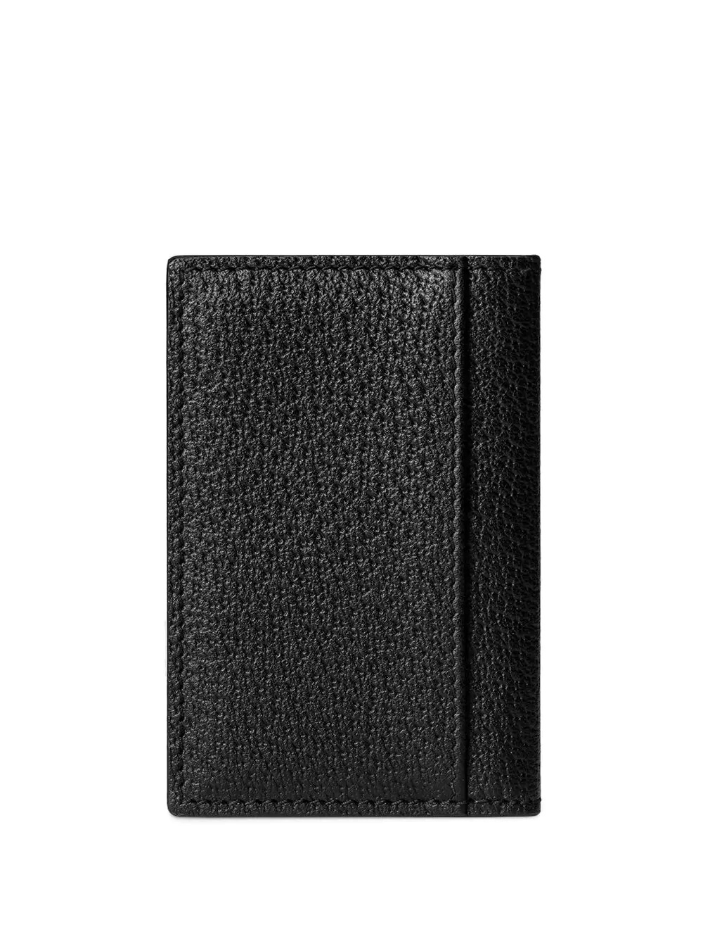 logo-plaque leather cardholder - 2