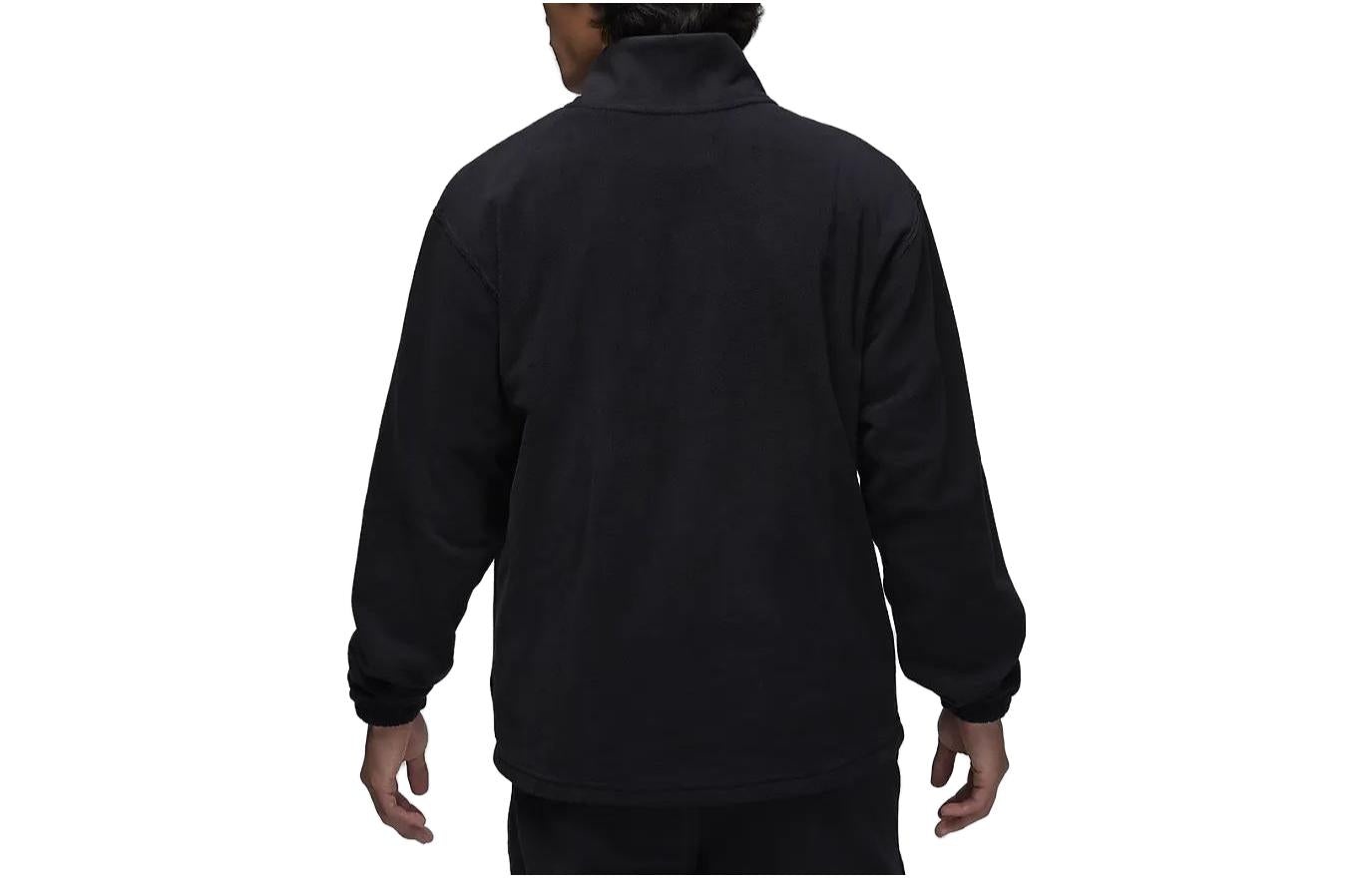 Air Jordan Essentials Winterized Fleece Half-Zip Sweaters 'Black' FD7864-010 - 2