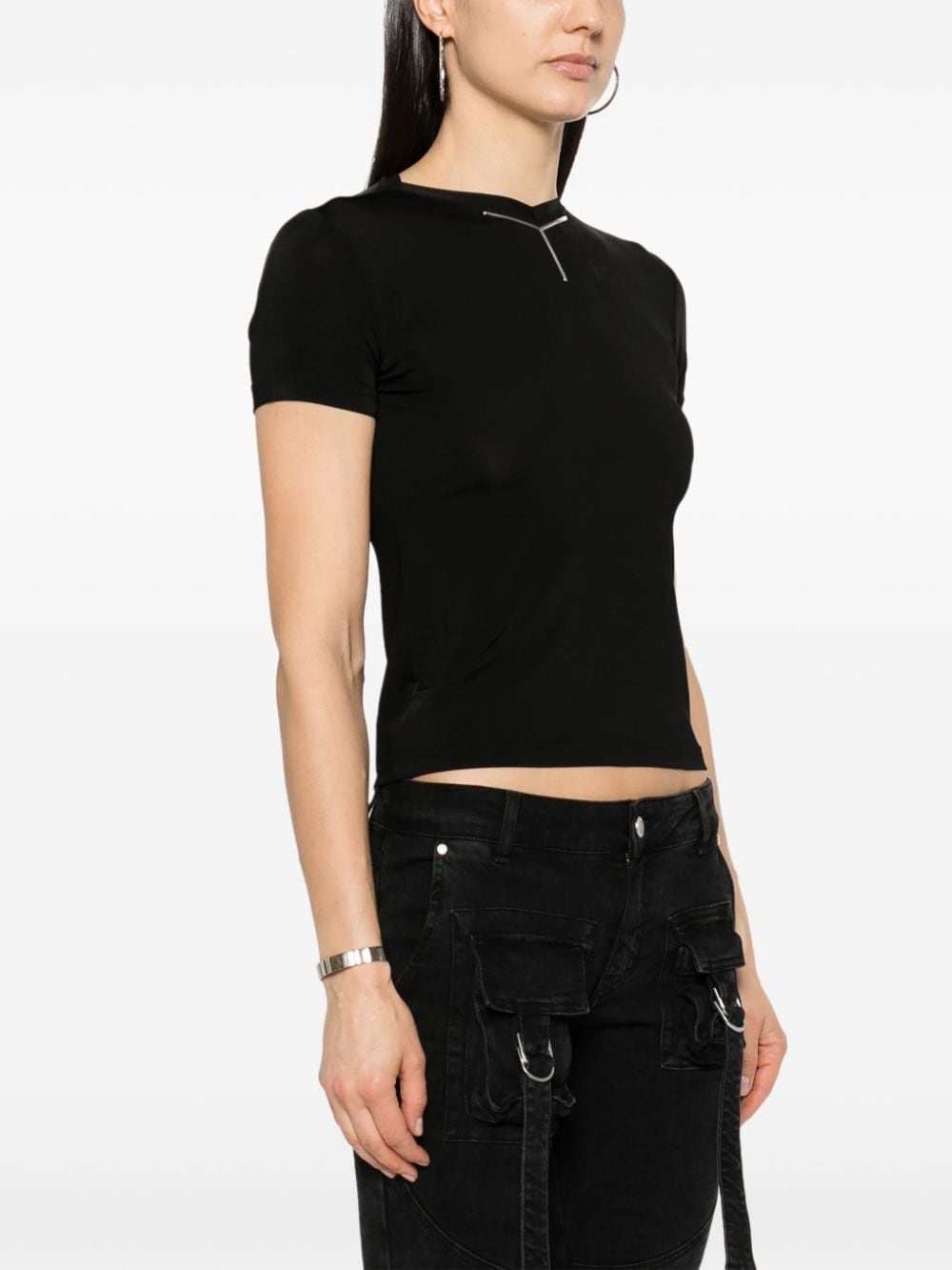 logo-appliquÃ© T-shirt - 3