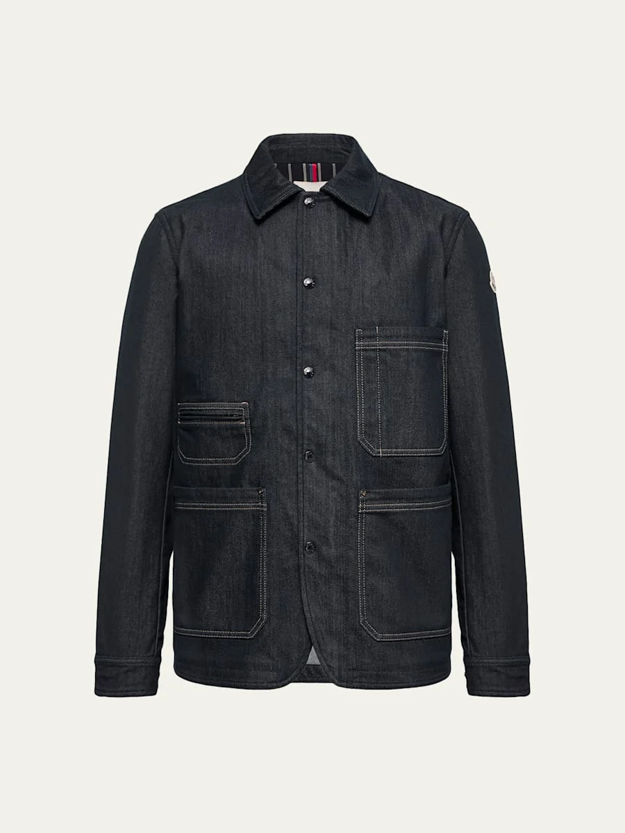 Men's Haderu Denim Shirt Jacket - 1