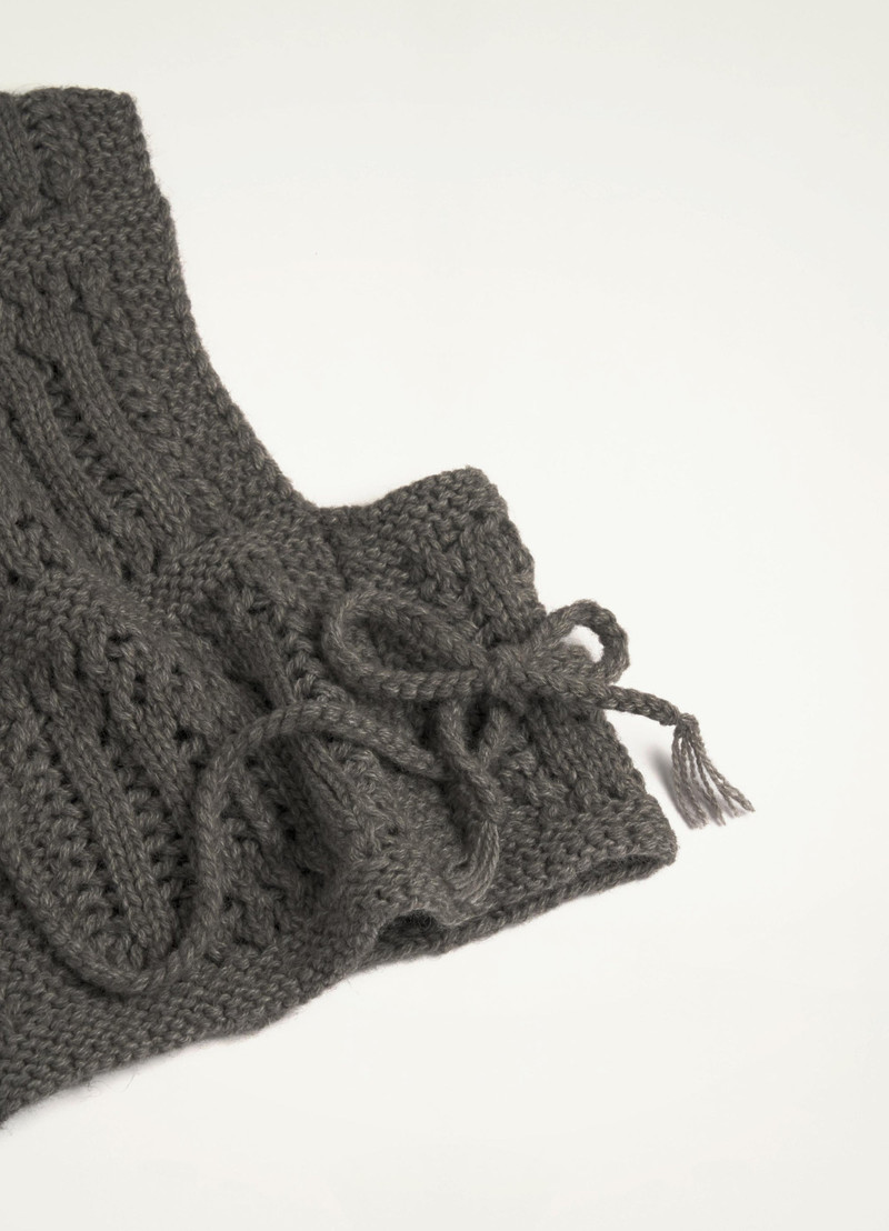 TEXTURED STITCH HOOD
ALPACA BLEND 4