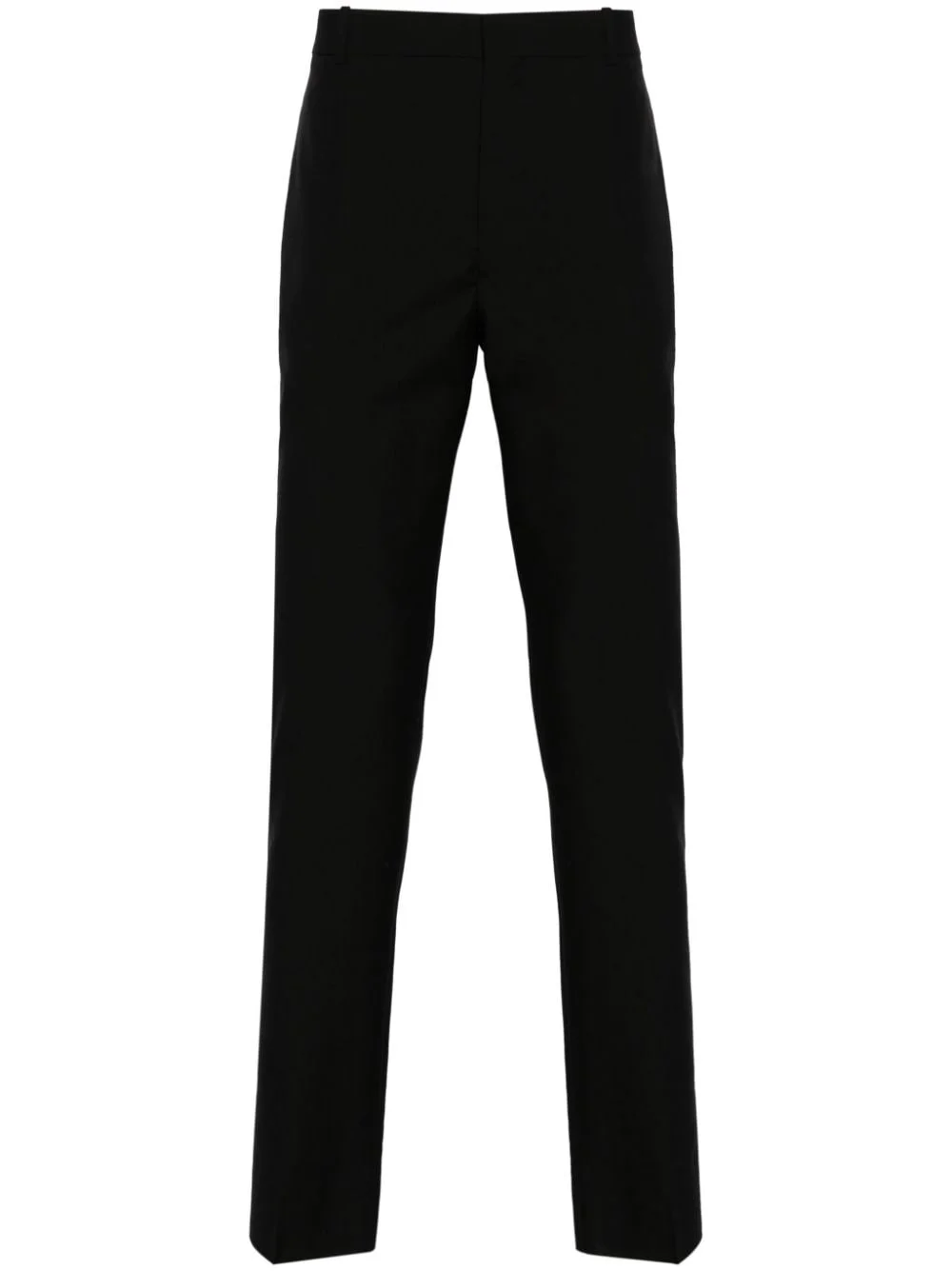 pressed-crease tailored trousers - 1