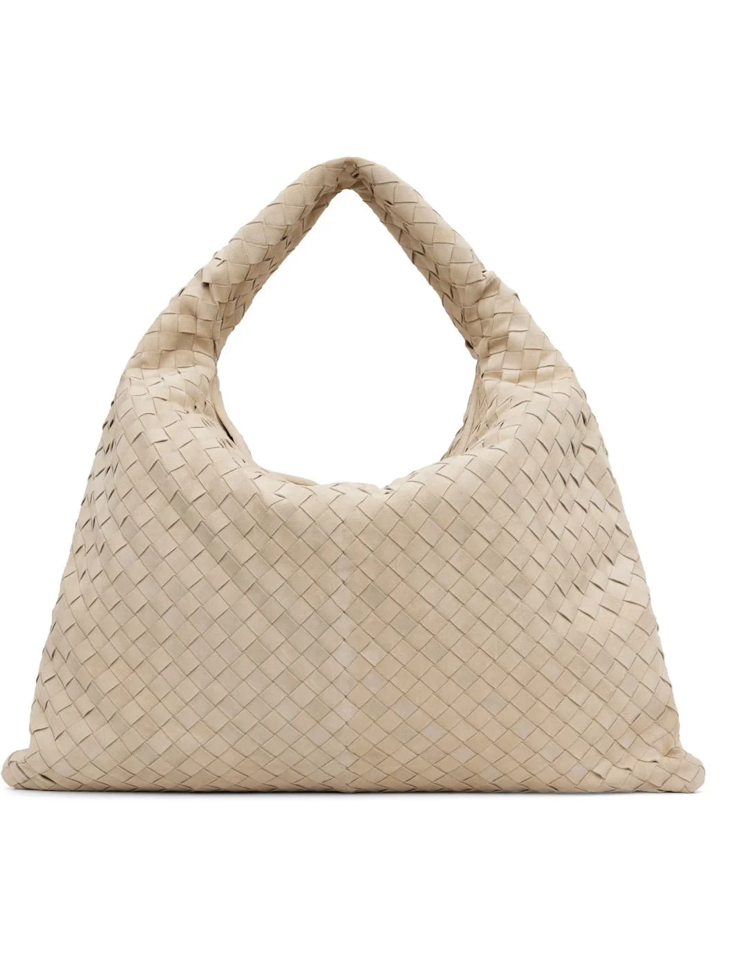Beige Large Hop Bag - 1