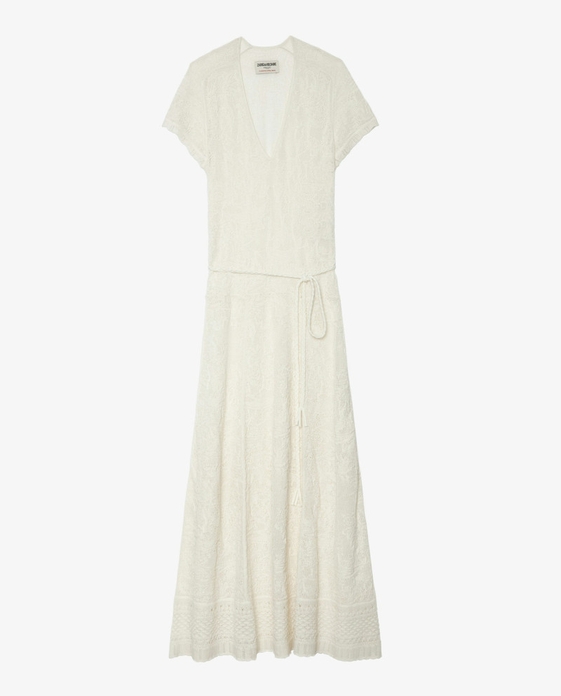 Melody Pointelle Knit Dress 1