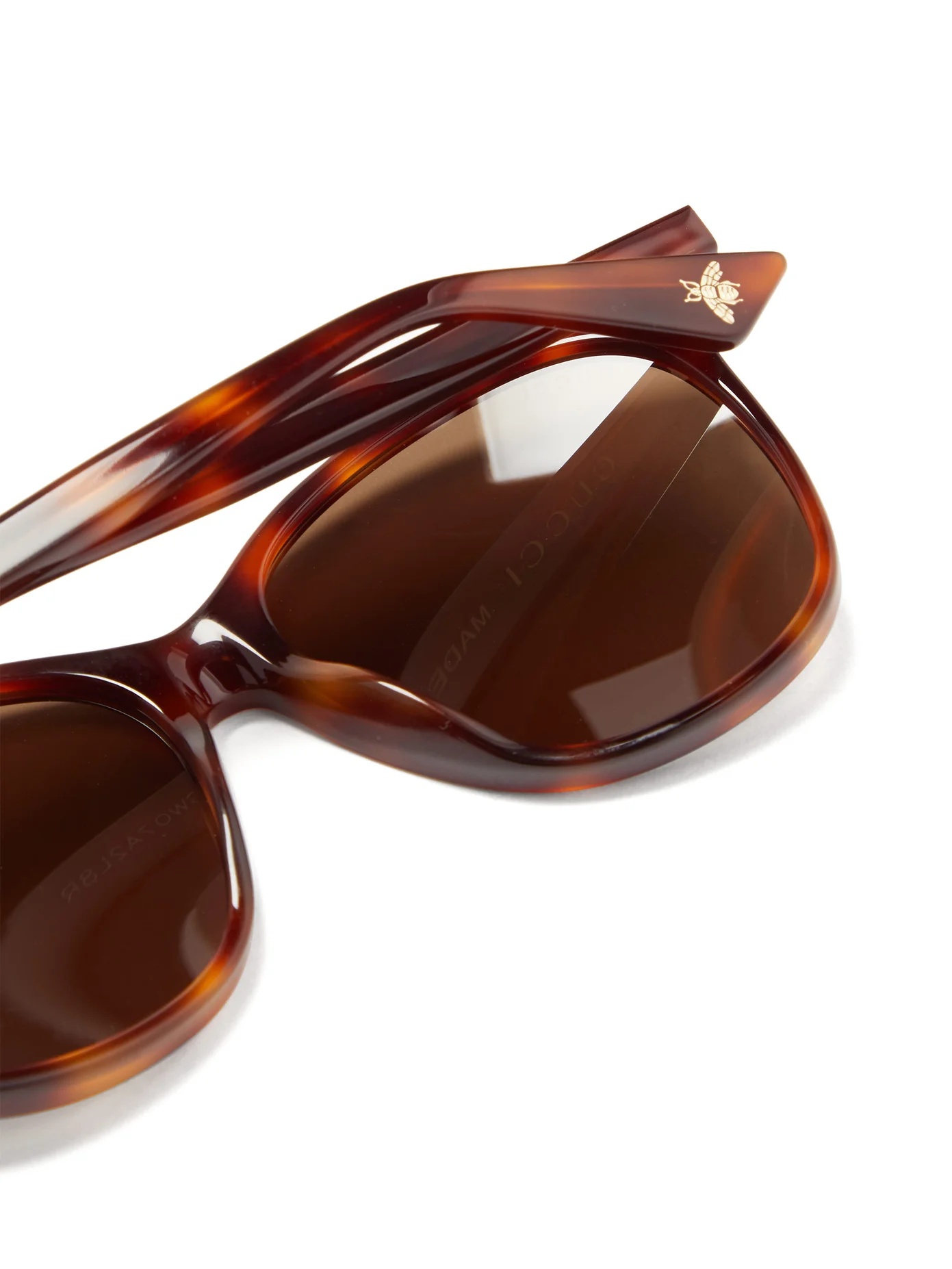 Oversized square-frame acetate sunglasses - 6