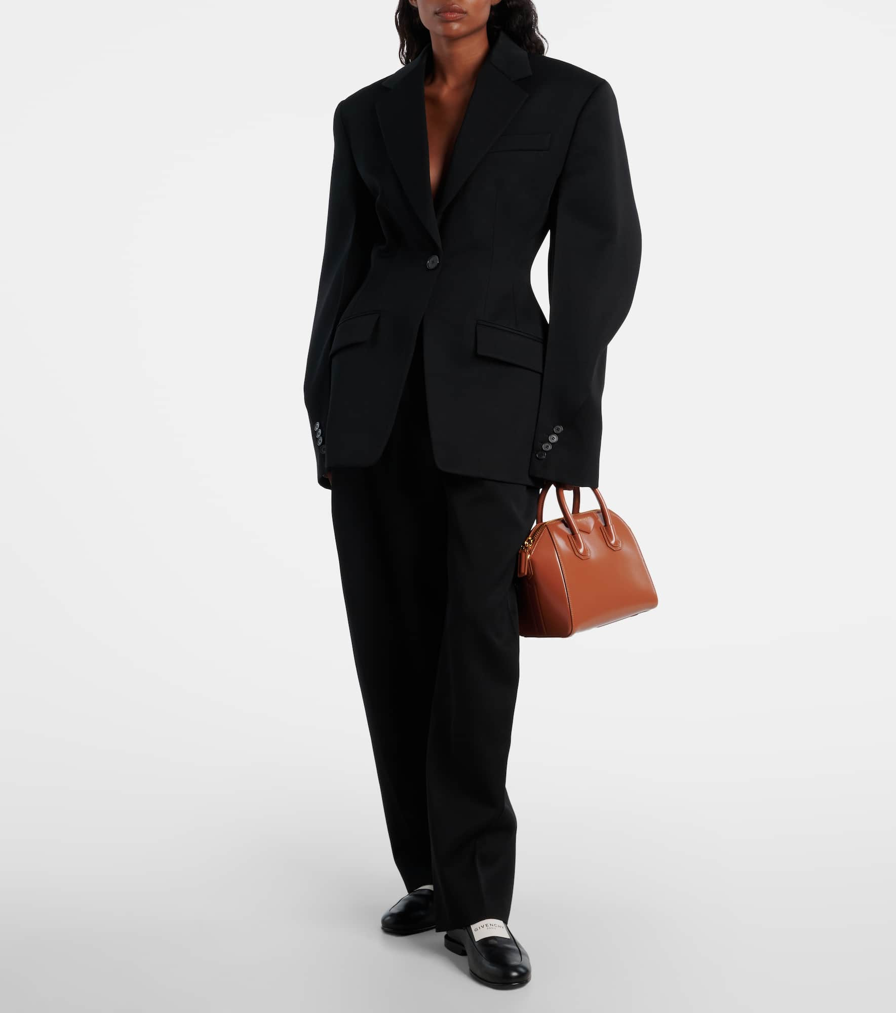 Antigona Mini leather tote bag - 5