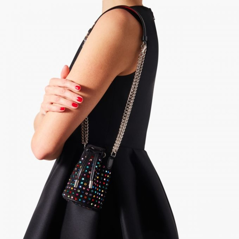 Marie Jane Bucket BLACK-MULTI/BLACK 3