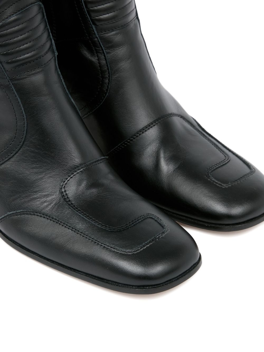 leather ankle boots - 5
