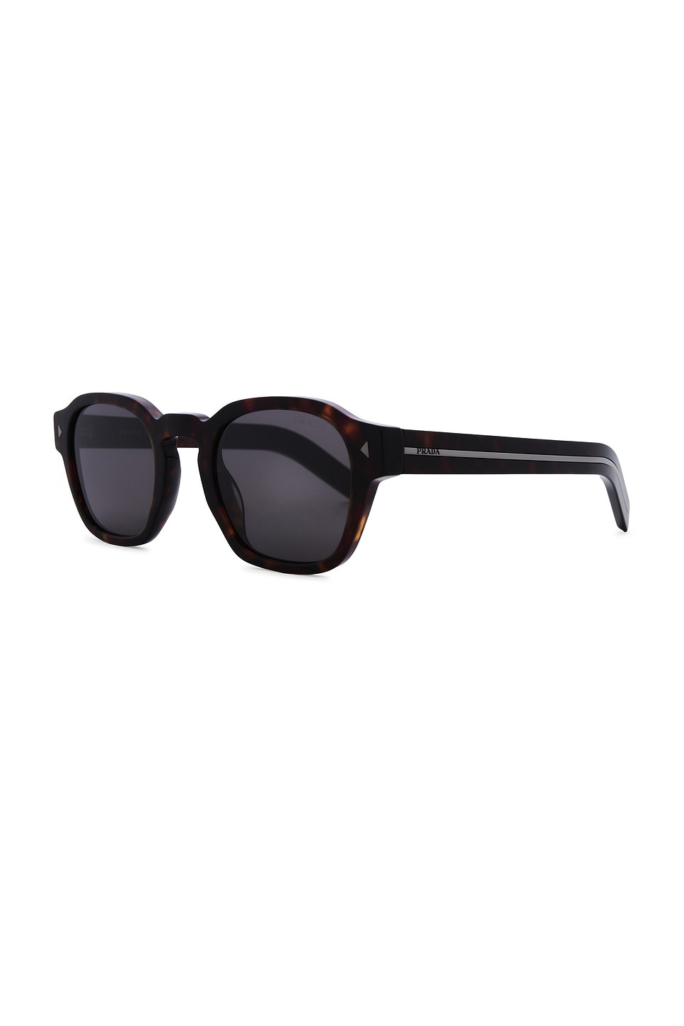 Round Frame Sunglasses in Brown Tortoise - 2