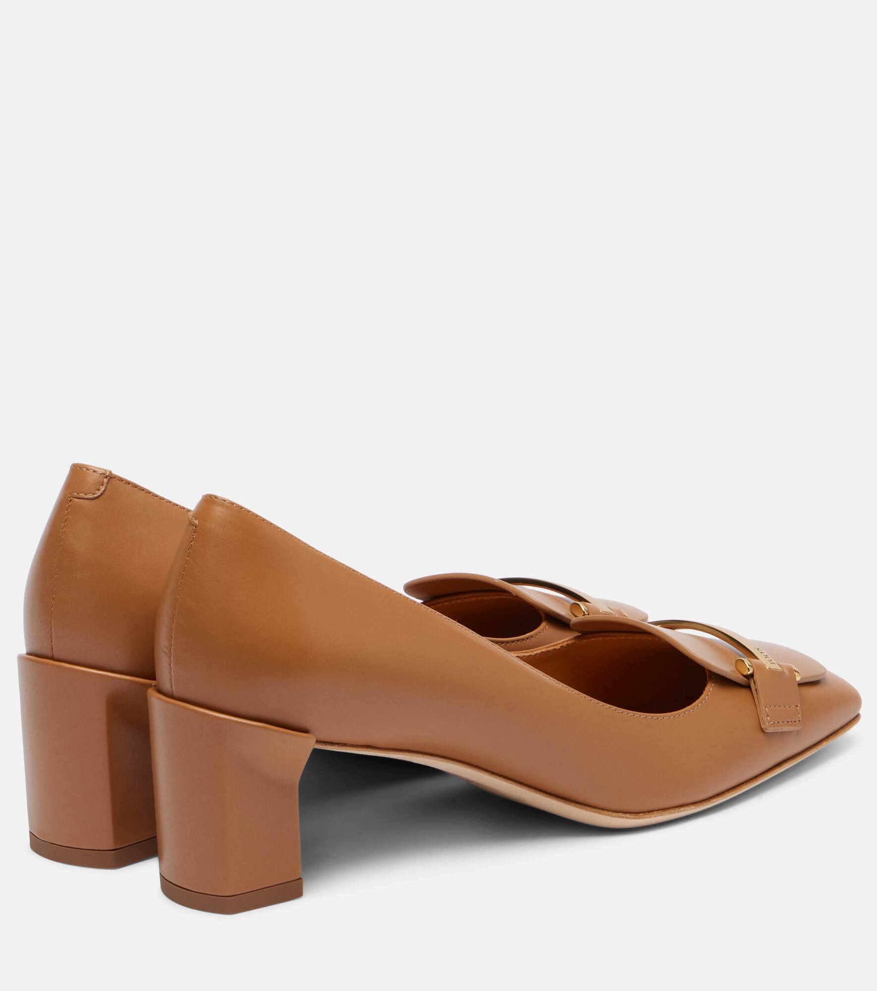 Barretta 50 leather pumps - 2