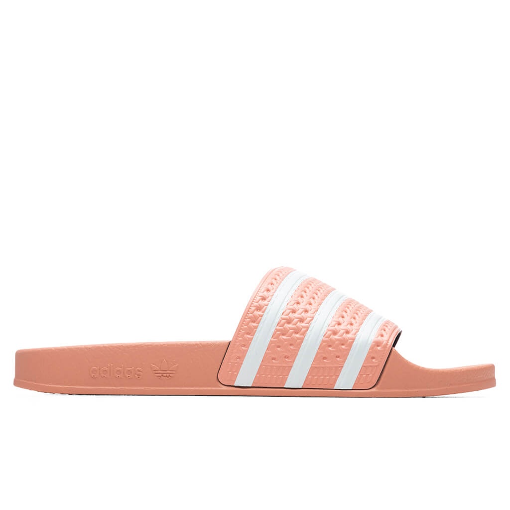 ADIDAS ORIGINALS ADILETTE SLIDES - AMBIENT BLUSH - 1