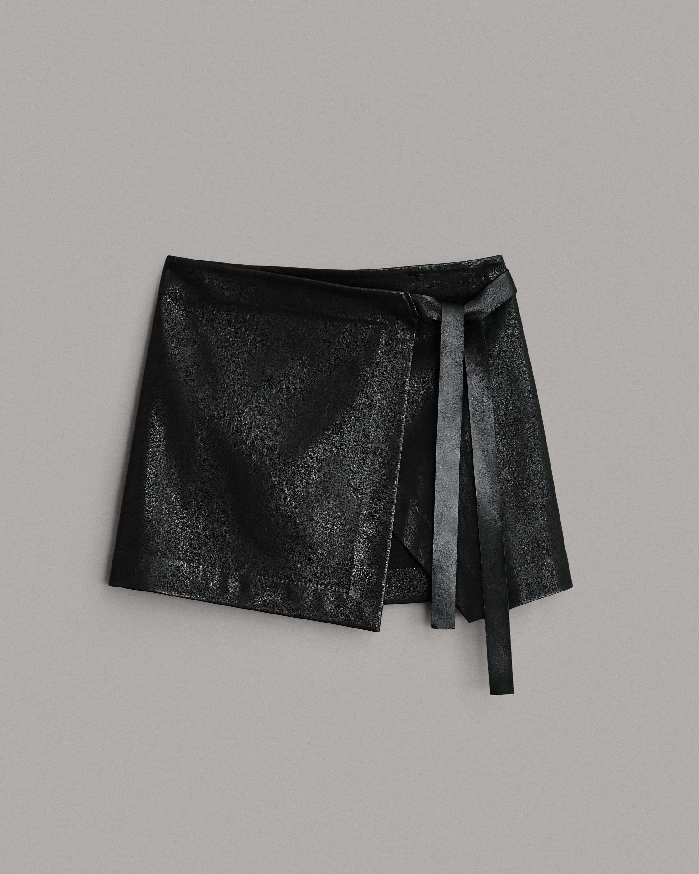 James Mini Skirt
Leather Skirt - 1