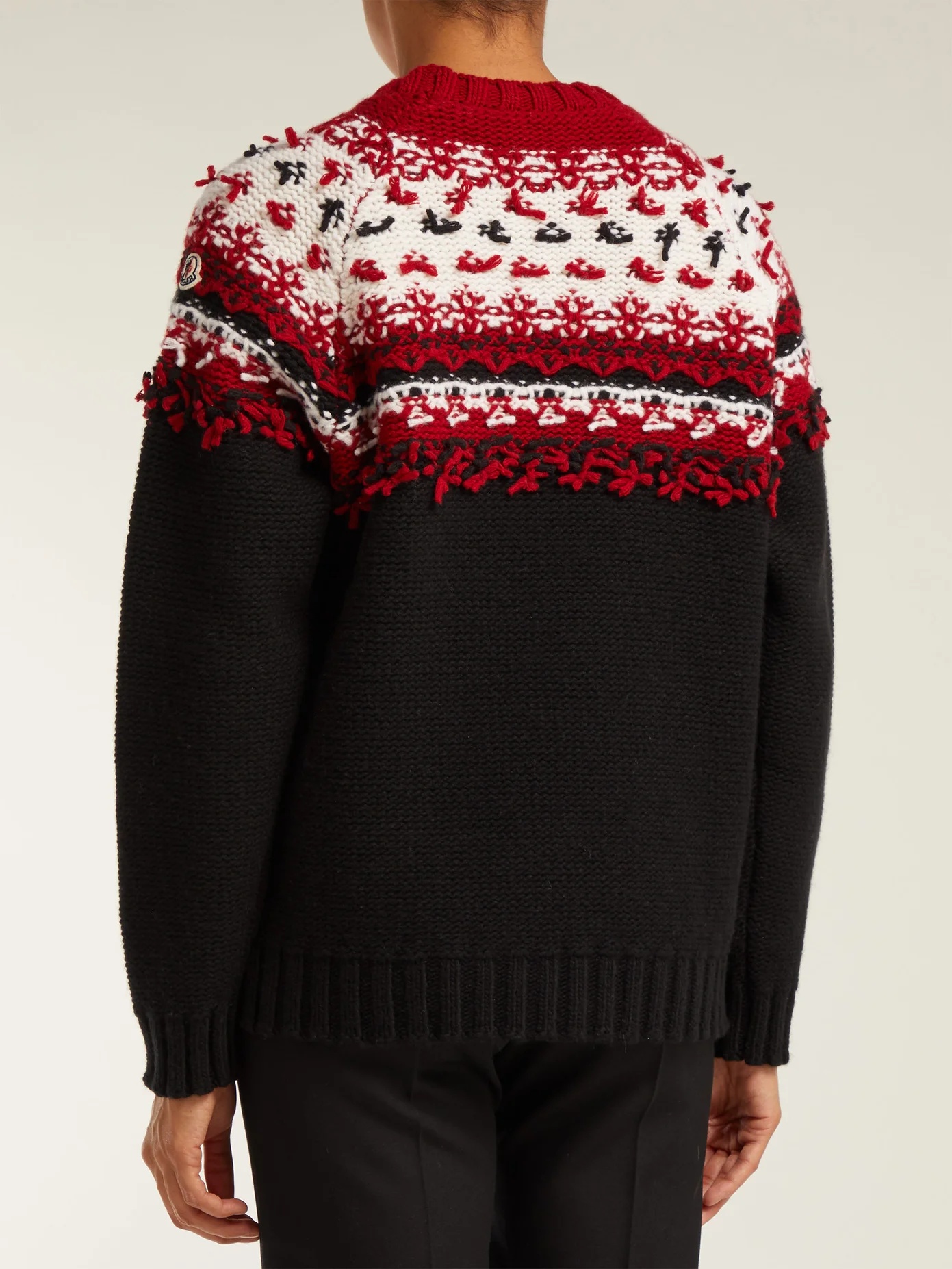 Knitted wool sweater - 3