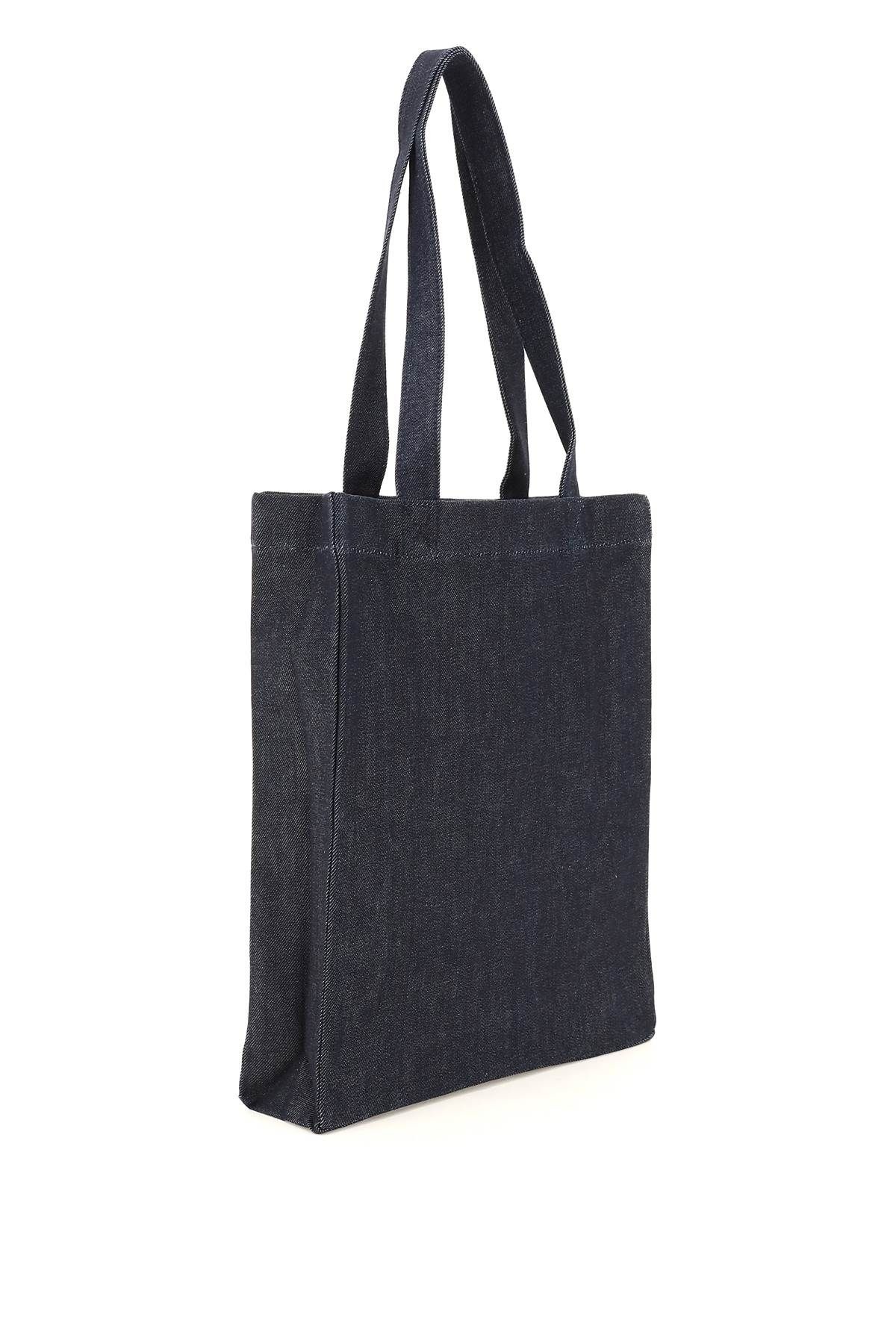 DENIM LUNAR NEW YEAR TOTE BAG - 2