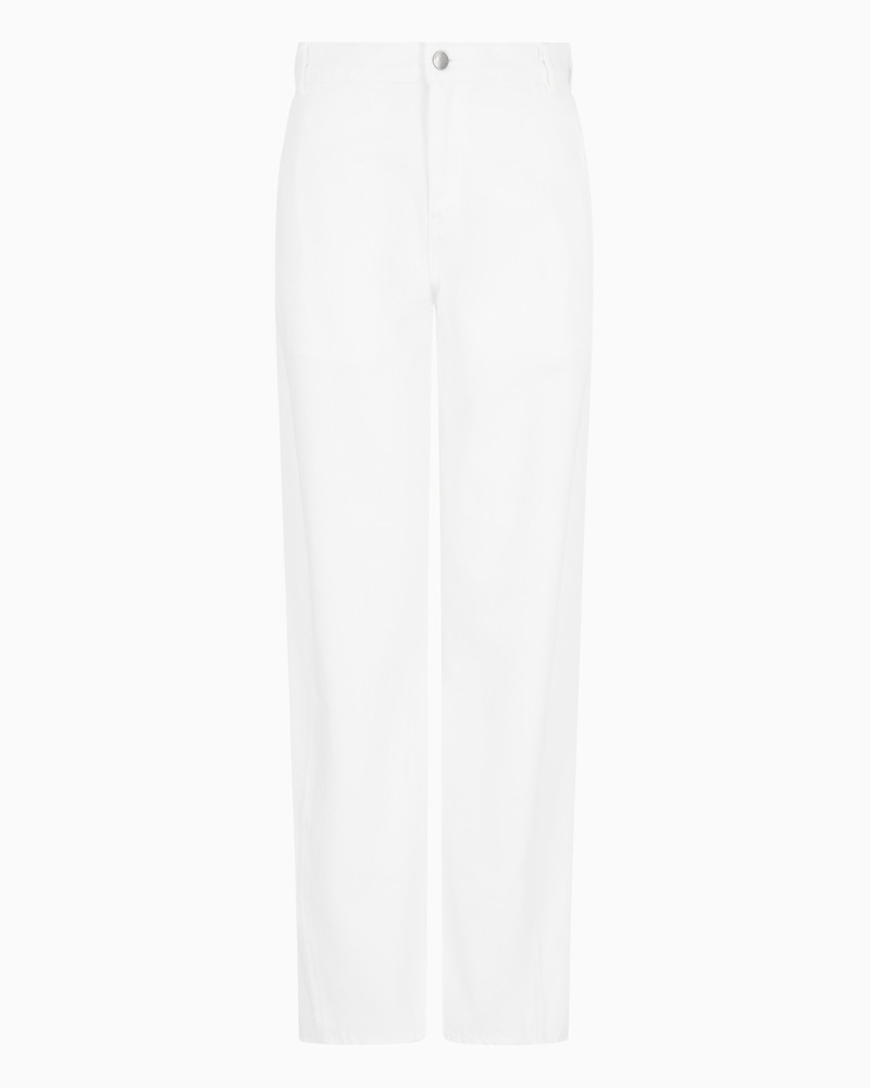 J4H ICON OVAL-LEG JEANS IN GARMENT-DYED DRILL 1