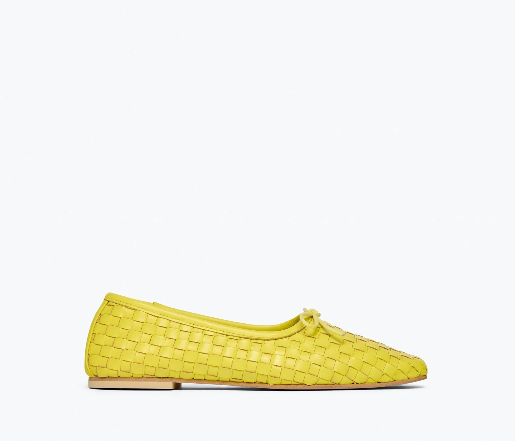 JADA SQUARE TOE BALLET FLAT - 1
