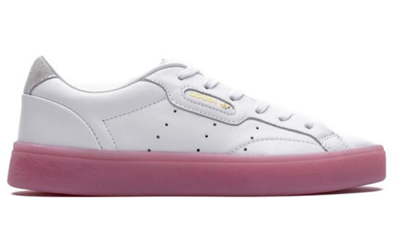 adidas (WMNS) adidas originals Sleek Skate shoes 'Pink Blue' EF1430 outlook