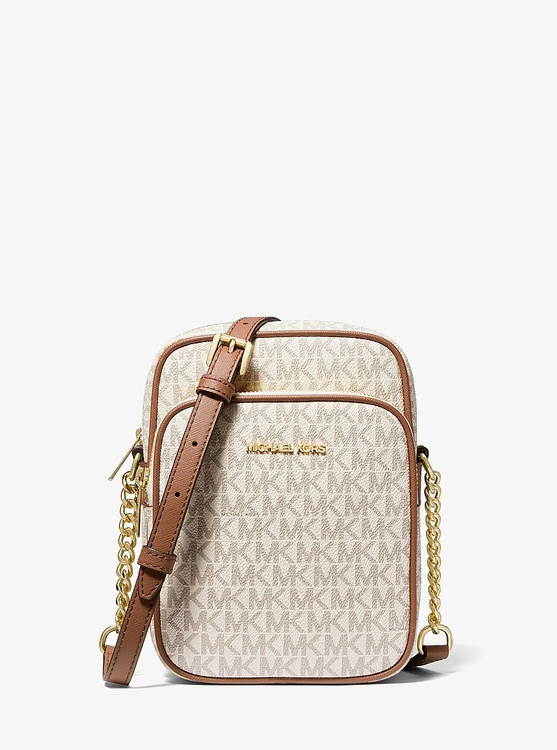 Jet Set Travel Medium Logo Crossbody Bag - 1