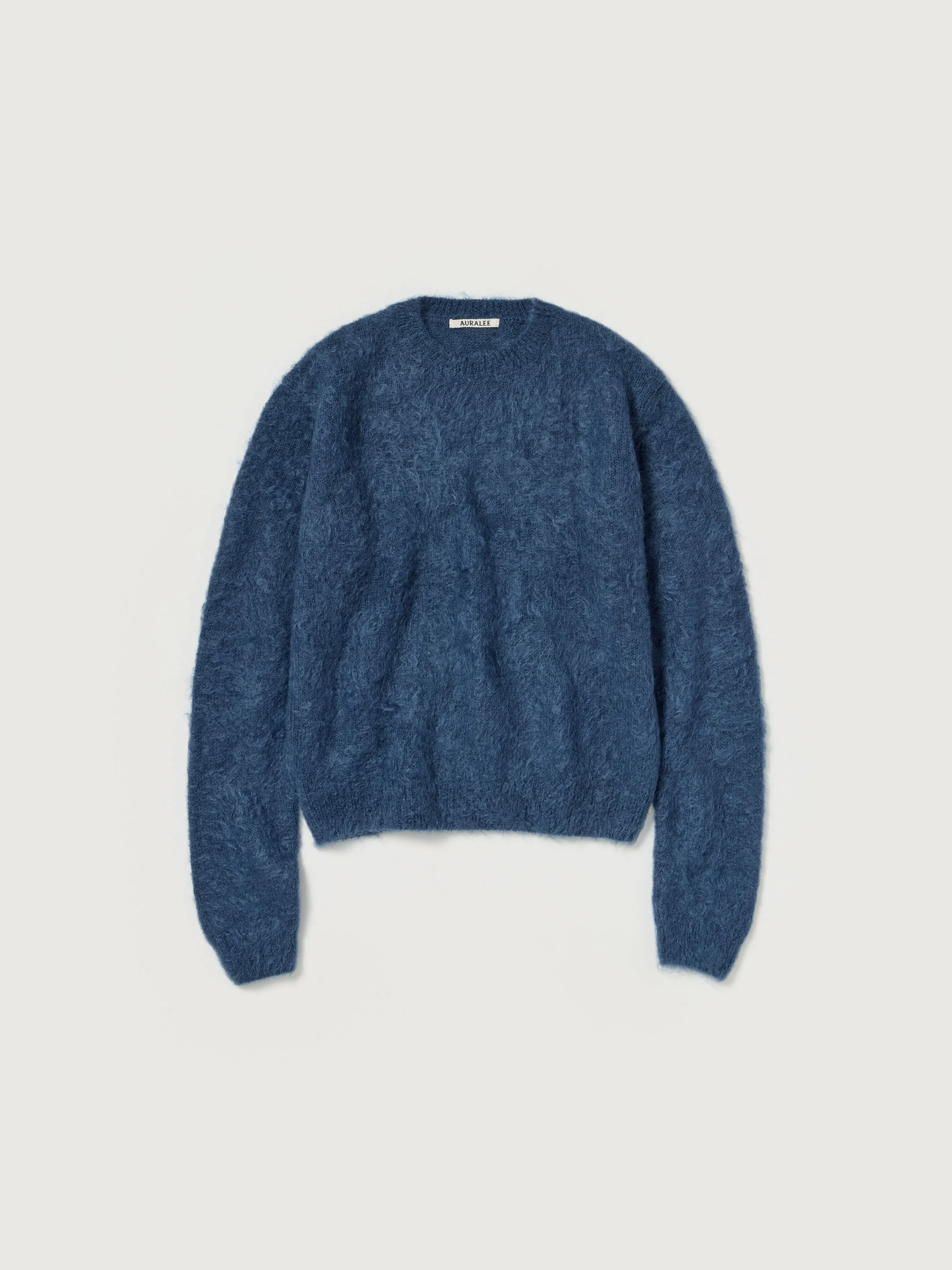 BRUSHED SUPER KID MOHAIR KNIT P/O - 1