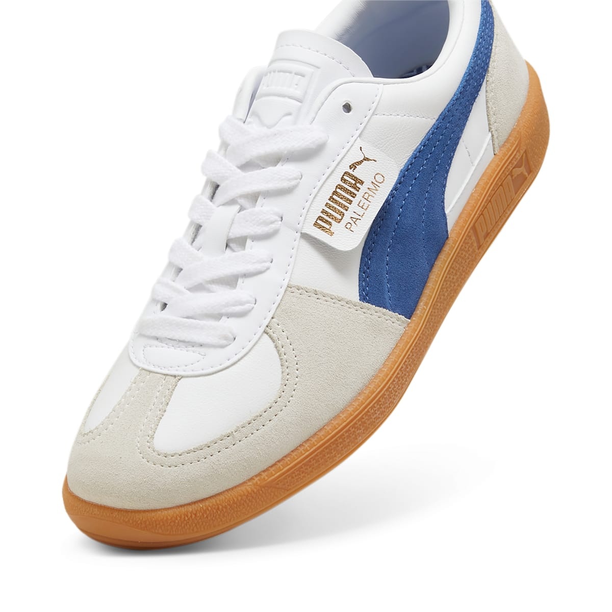 PUMA Palermo Leather 'White Clyde Royal Gum' 396464-06 - 5