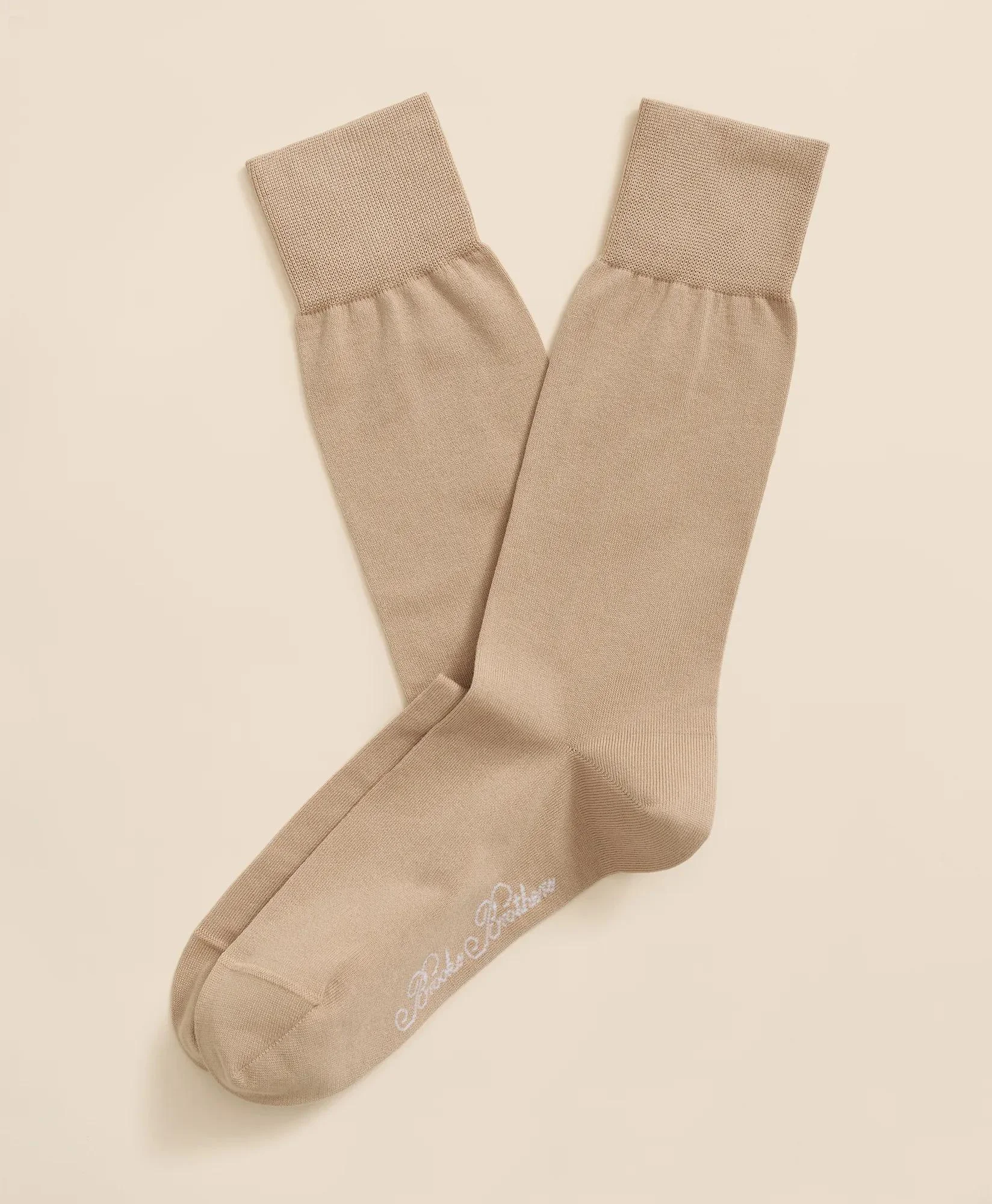 Egyptian-Cotton-Blend Socks - 1