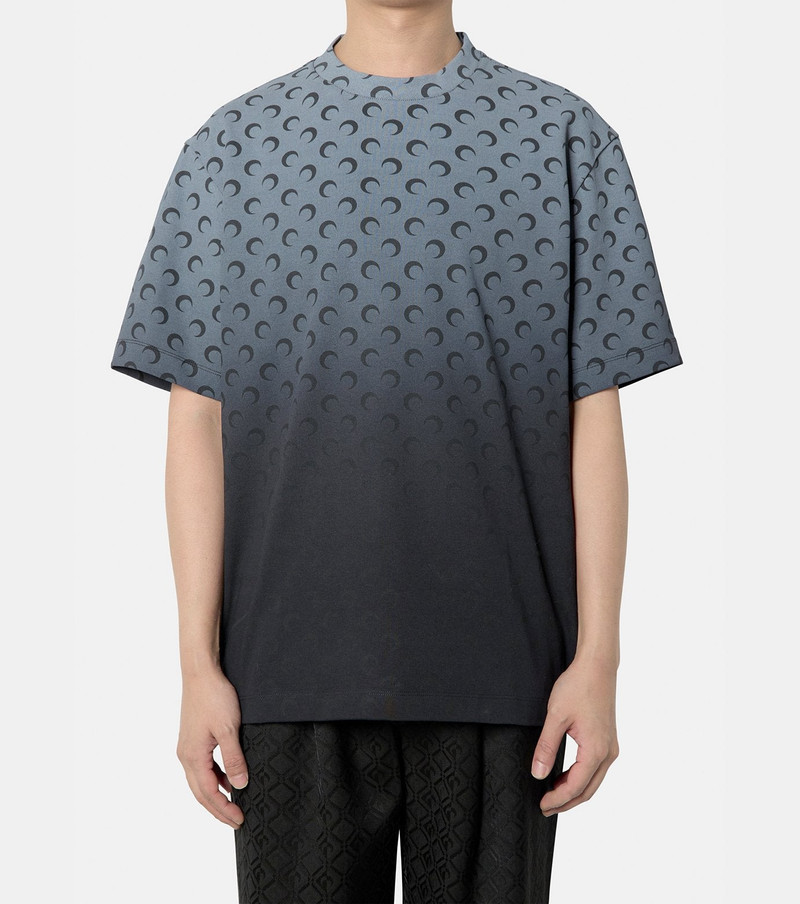 Marine Serre COTTON JERSEY LOOSE FIT T-SHIRT outlook
